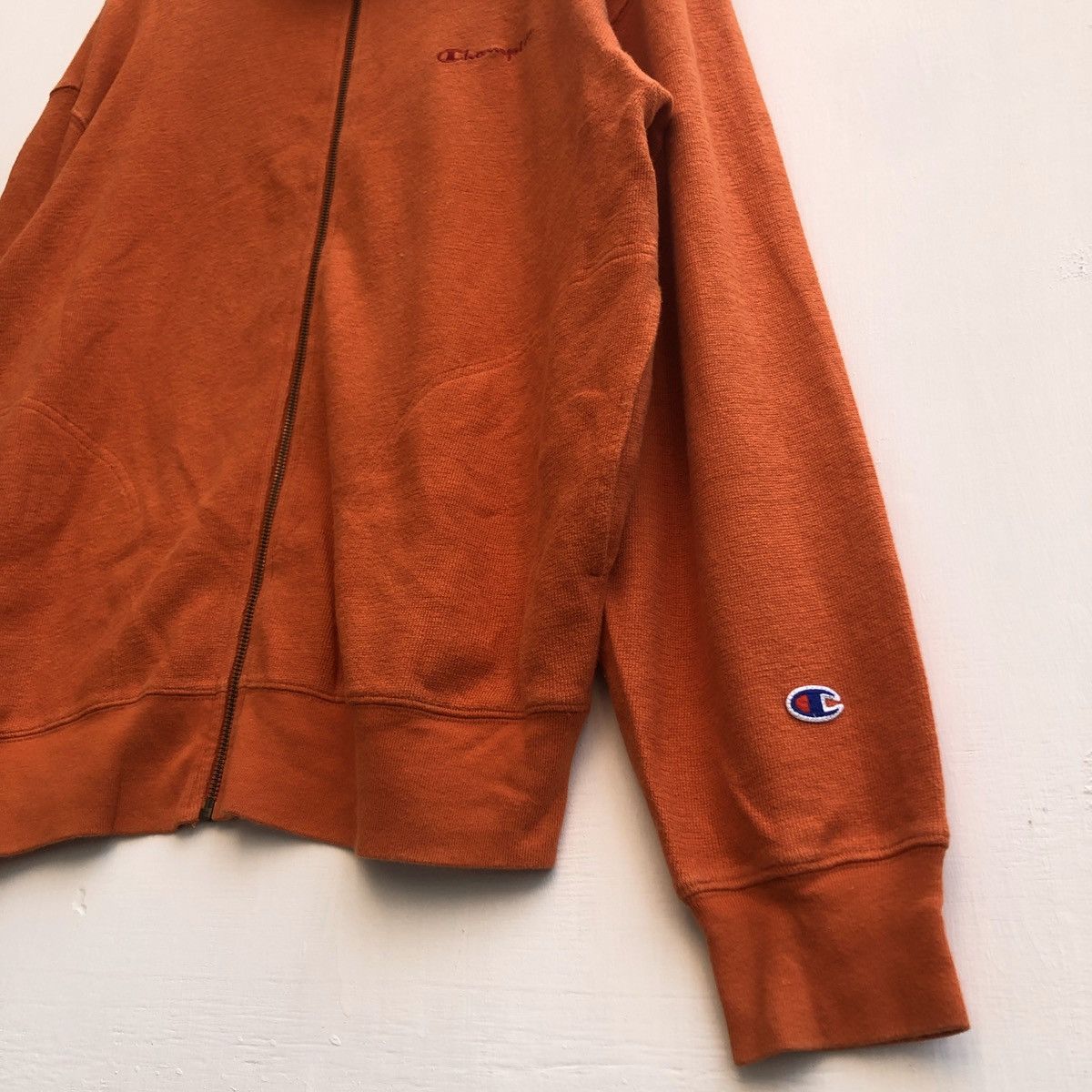 Champion CHAMPION Turtle Neck Zipper Sweatshirt #0251-16 Size US XL / EU 56 / 4 - 2 Thumbnail