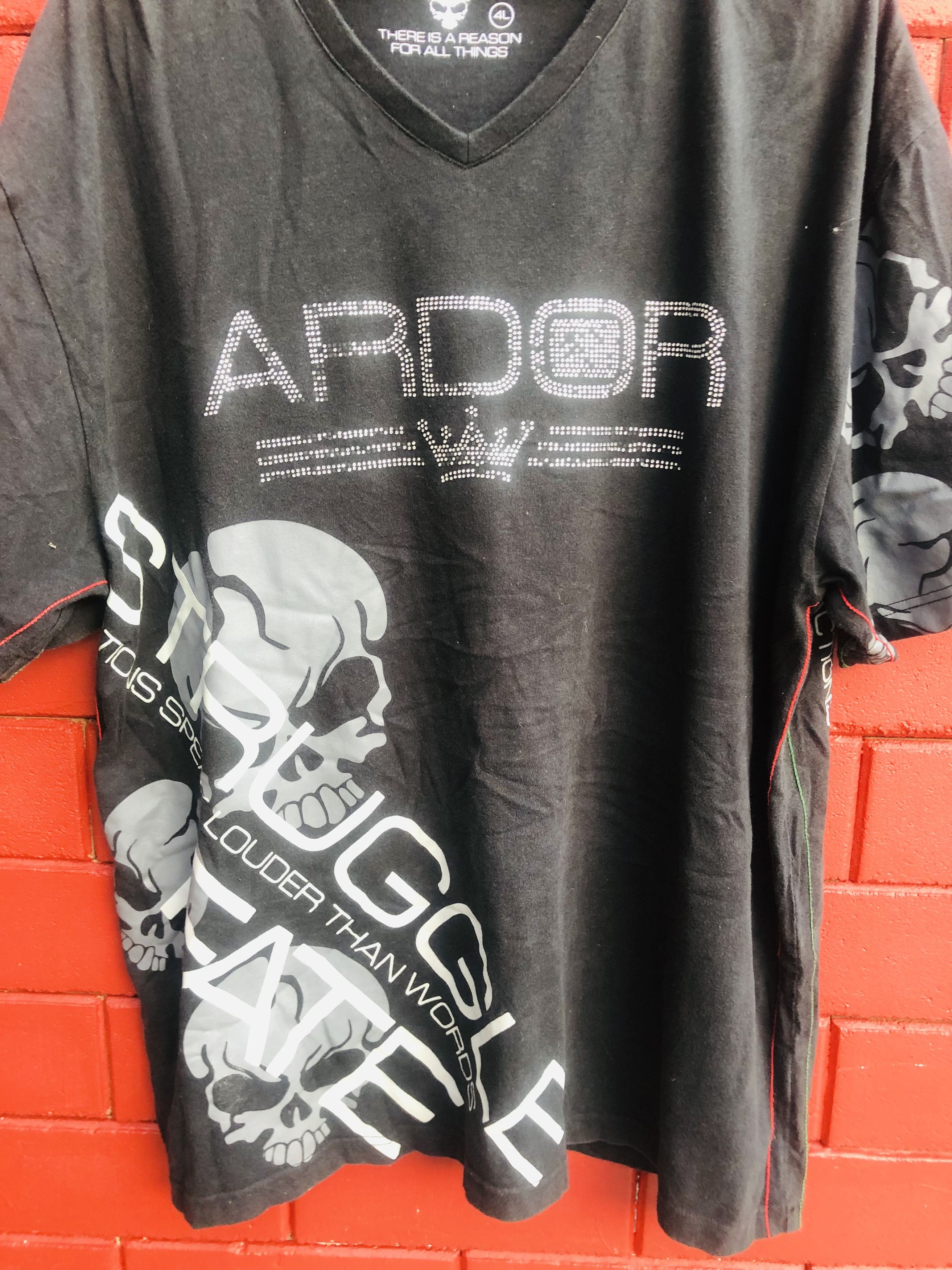 Japanese Brand × Vintage Vintage Pleggy Ardor Struggle Fate Designed Fashion Style Size US XL / EU 56 / 4 - 3 Thumbnail
