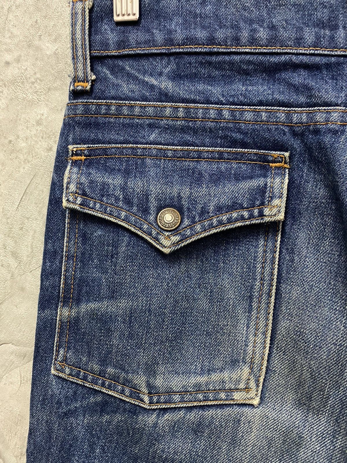 Levi's × Vintage Vintage Flared Levis 350 Bootcut Rare Black Tab Denim Pants Size US 29 - 14 Thumbnail
