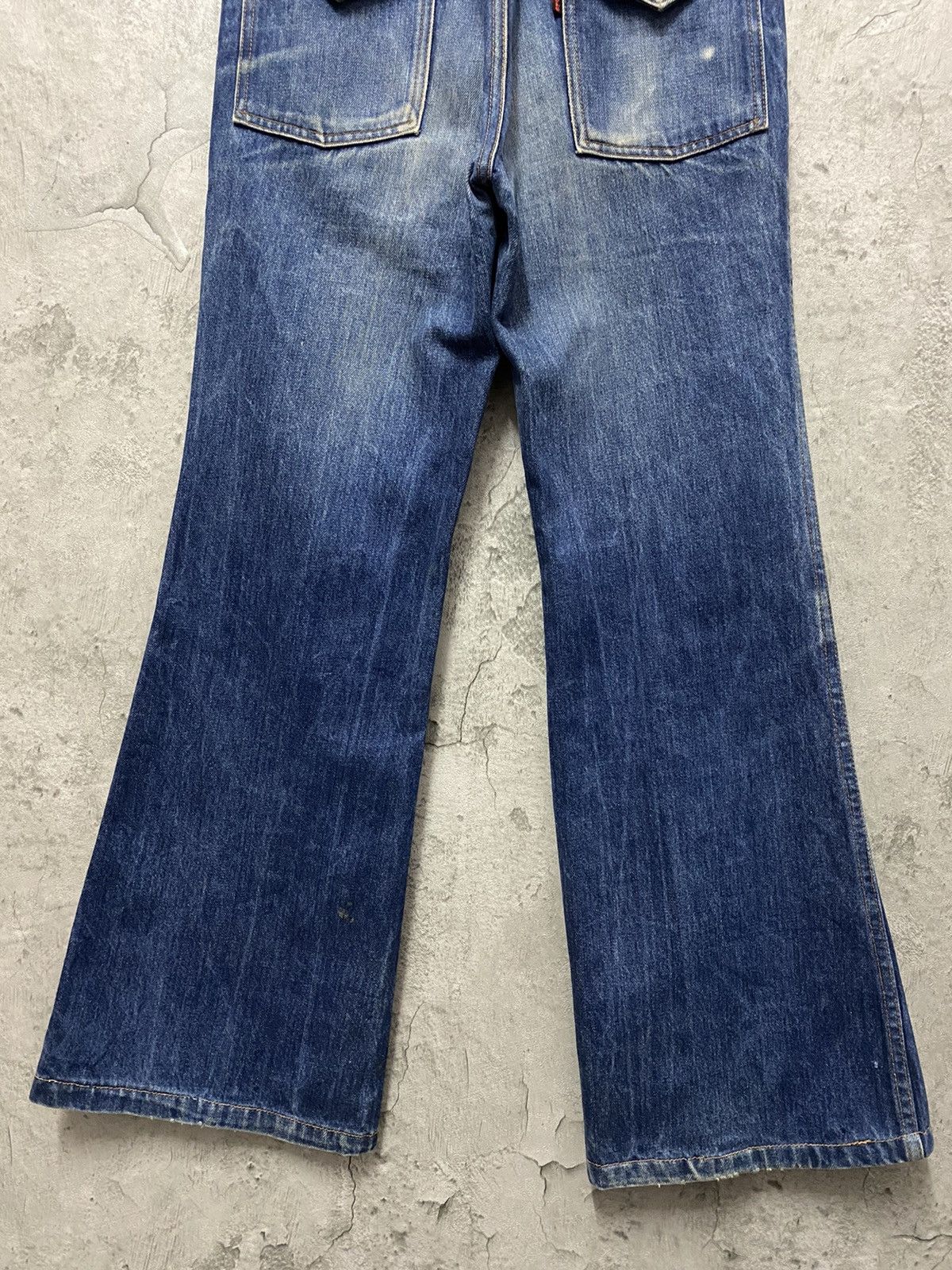 Levi's × Vintage Vintage Flared Levis 350 Bootcut Rare Black Tab Denim Pants Size US 29 - 15 Thumbnail