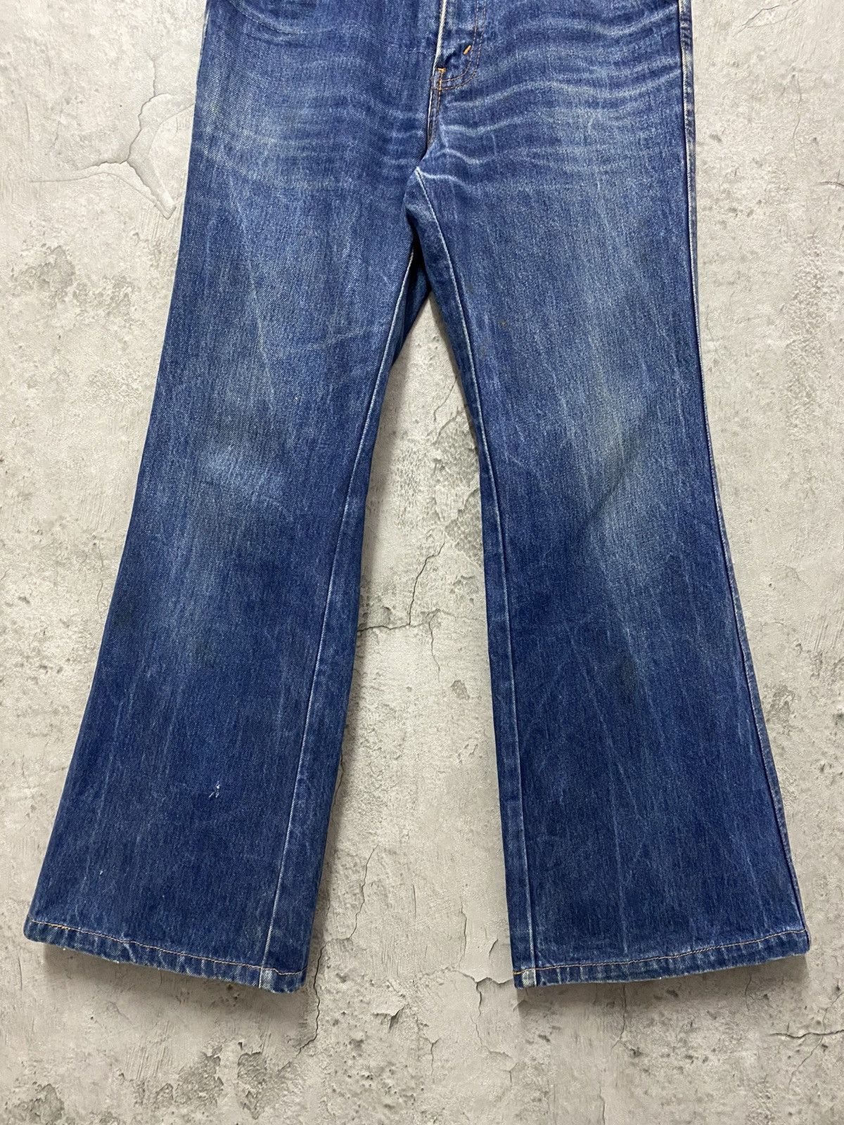 Levi's × Vintage Vintage Flared Levis 350 Bootcut Rare Black Tab Denim Pants Size US 29 - 6 Thumbnail