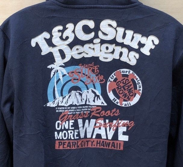 Other T&C SURF DESIGNS Pearl City Hawaii Zipper Hoodie #0150-12 Size US M / EU 48-50 / 2 - 2 Thumbnail