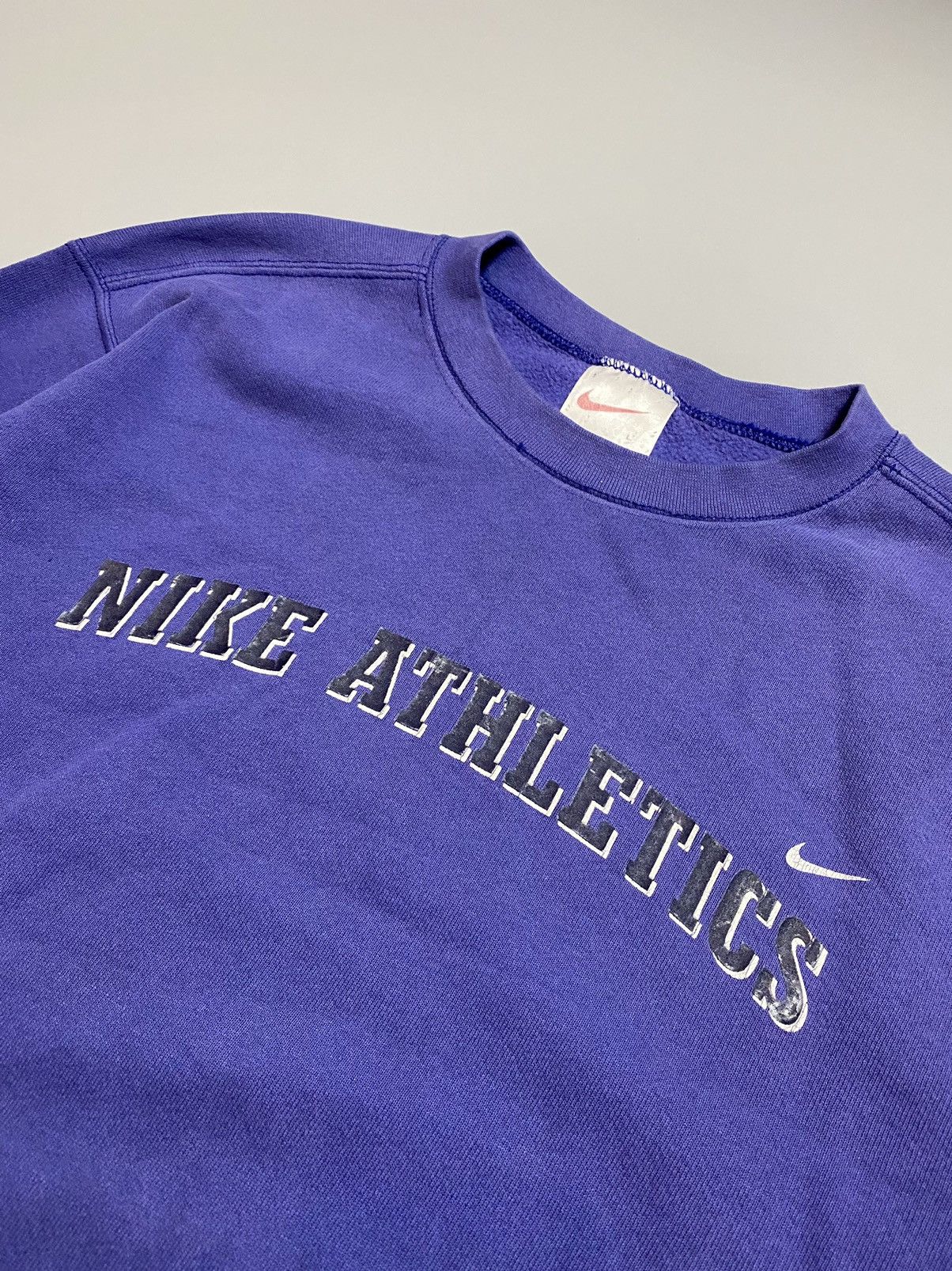 Nike Nike Athletic vintage big logo sweatshirt Size US L / EU 52-54 / 3 - 4 Thumbnail