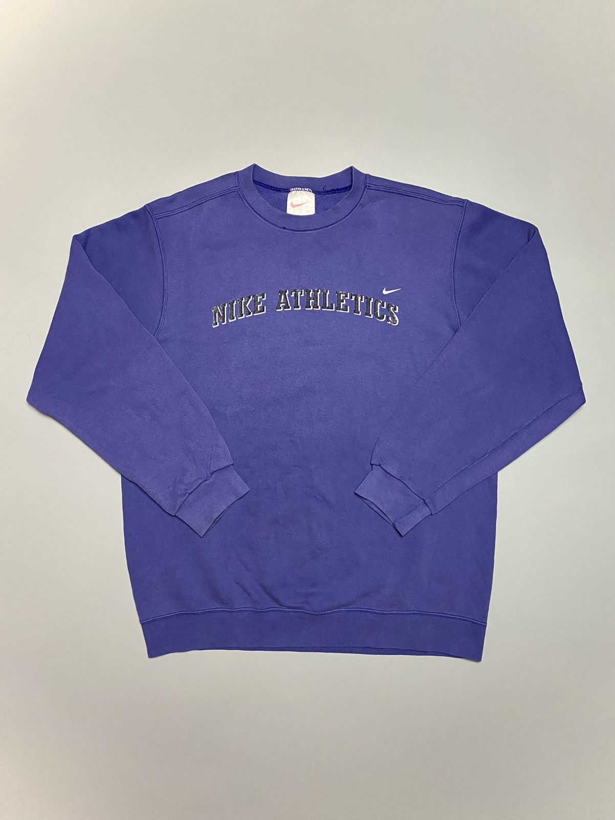 Nike Nike Athletic vintage big logo sweatshirt Size US L / EU 52-54 / 3 - 2 Thumbnail
