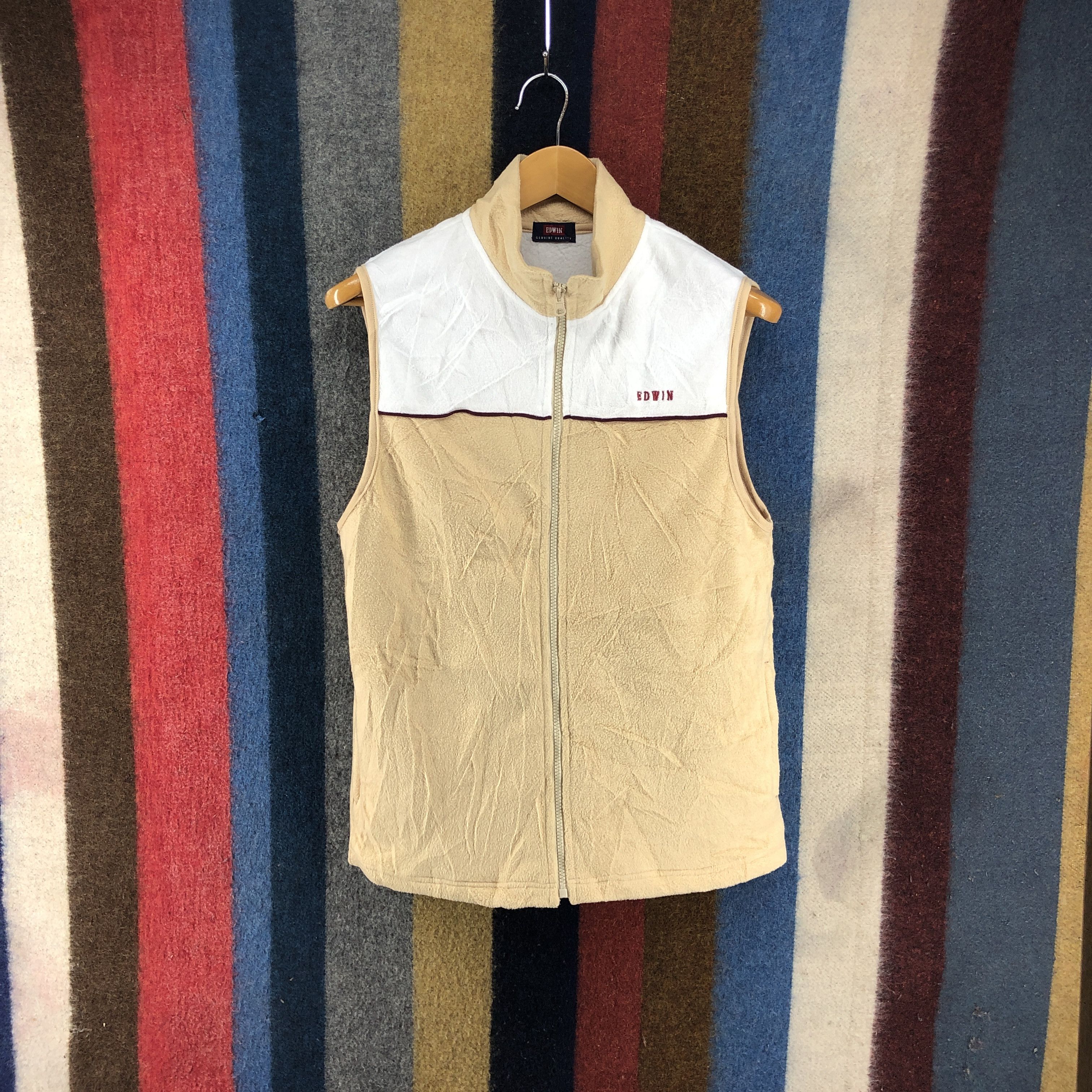 Edwin EDWIN Fleece Vest #012/A Size US S / EU 44-46 / 1 - 1 Thumbnail
