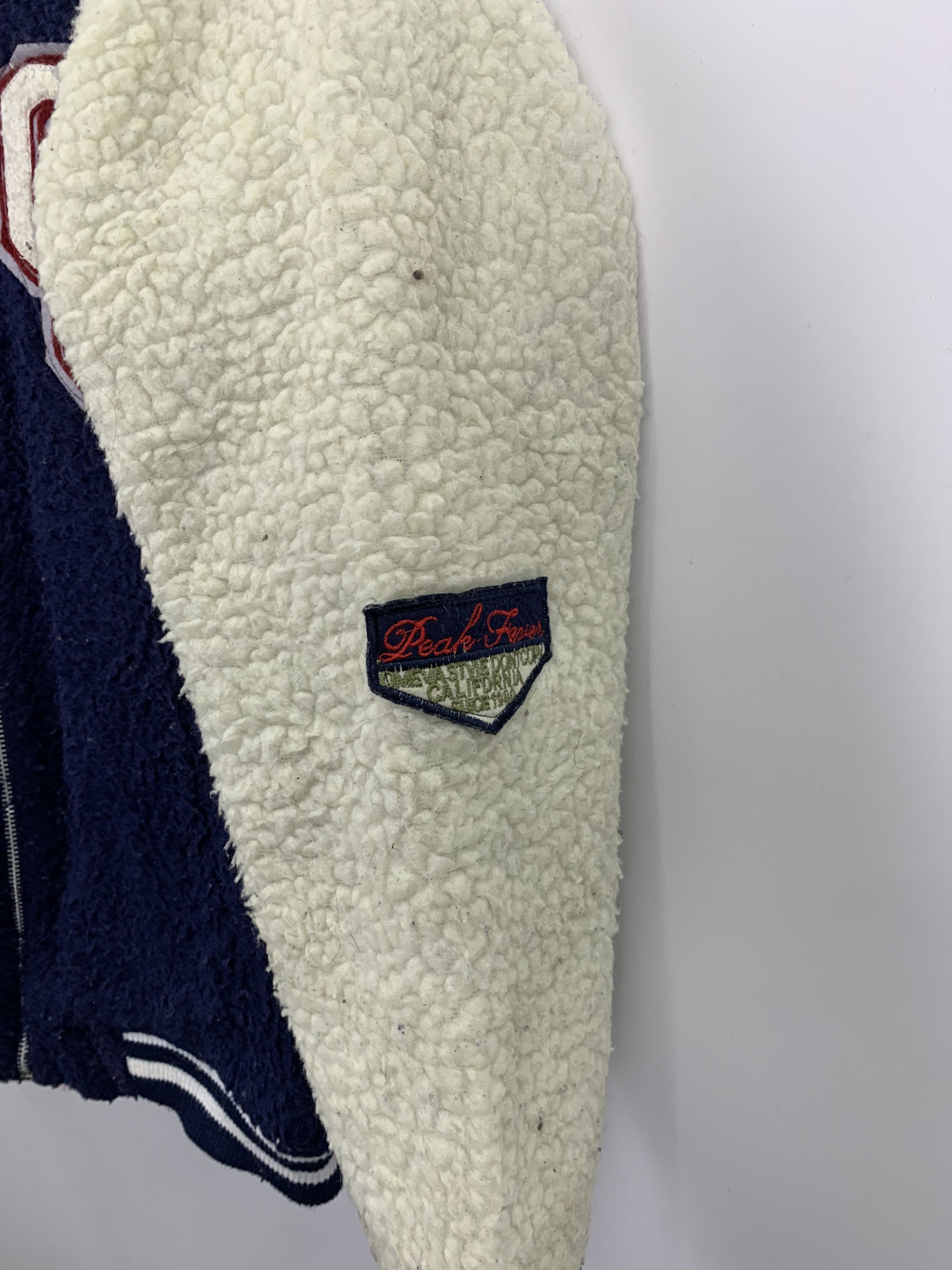 Japanese Brand × Vintage Vintage Yankee Bomber Fleece Hoodie Jacket J0846 Size US L / EU 52-54 / 3 - 11 Thumbnail