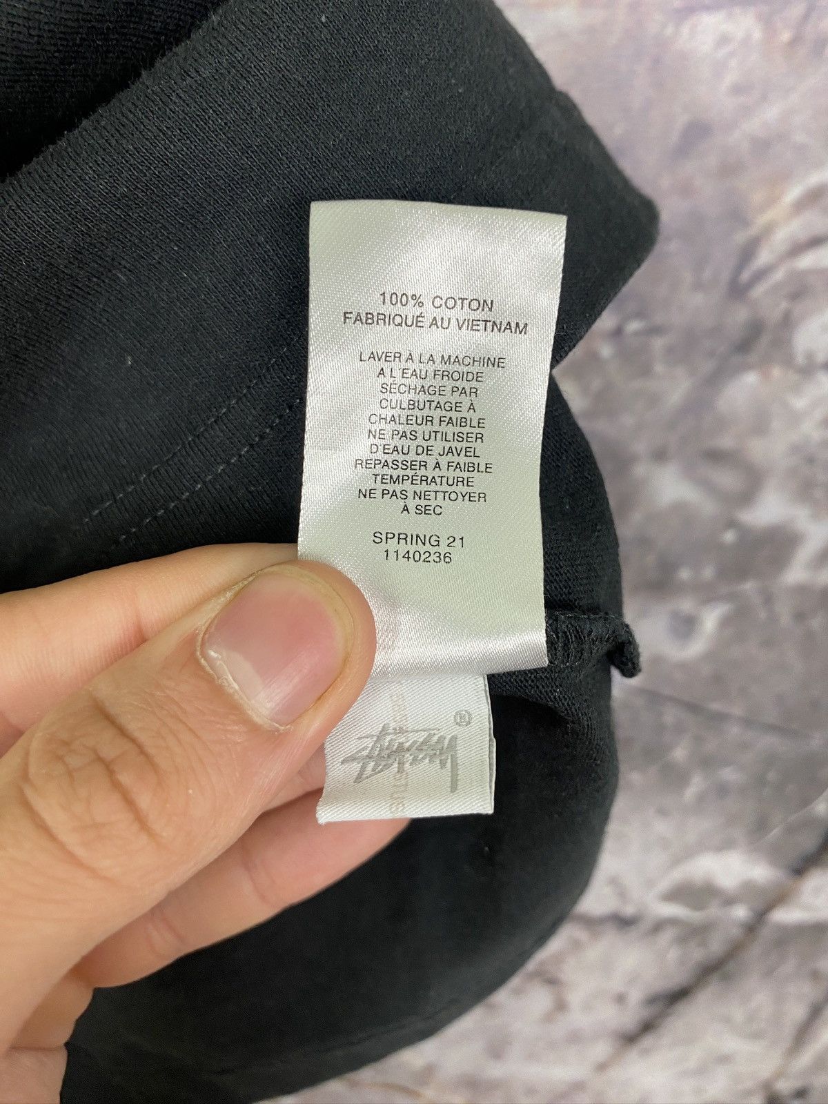 Stussy × Vintage Men’s Stussy T Shirts 8 Ball Shirt Black Size S Size US S / EU 44-46 / 1 - 7 Thumbnail