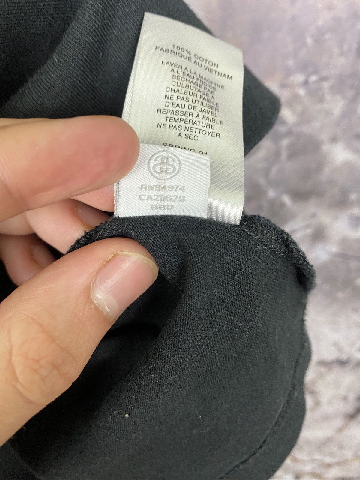 Stussy × Vintage Men’s Stussy T Shirts 8 Ball Shirt Black Size S Size US S / EU 44-46 / 1 - 8 Thumbnail