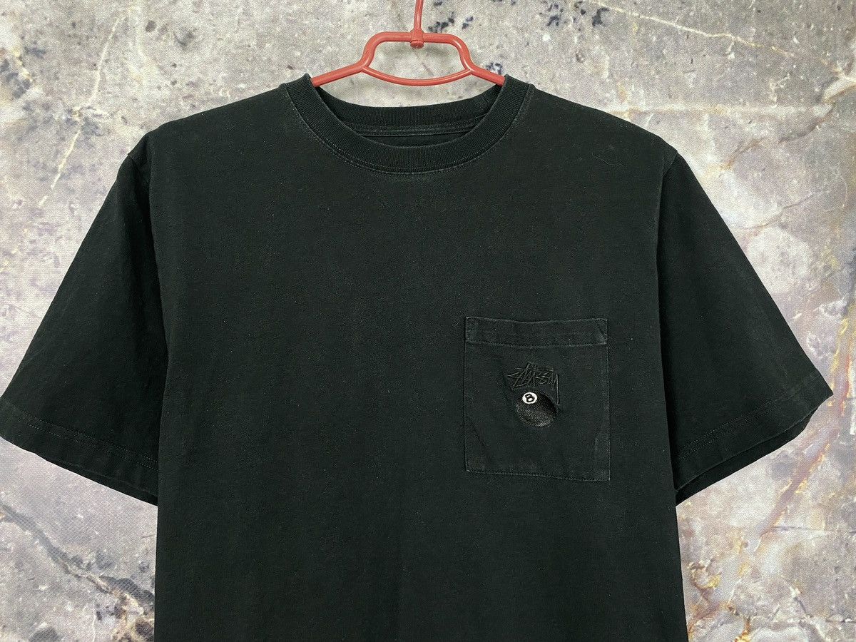Stussy × Vintage Men’s Stussy T Shirts 8 Ball Shirt Black Size S Size US S / EU 44-46 / 1 - 2 Thumbnail