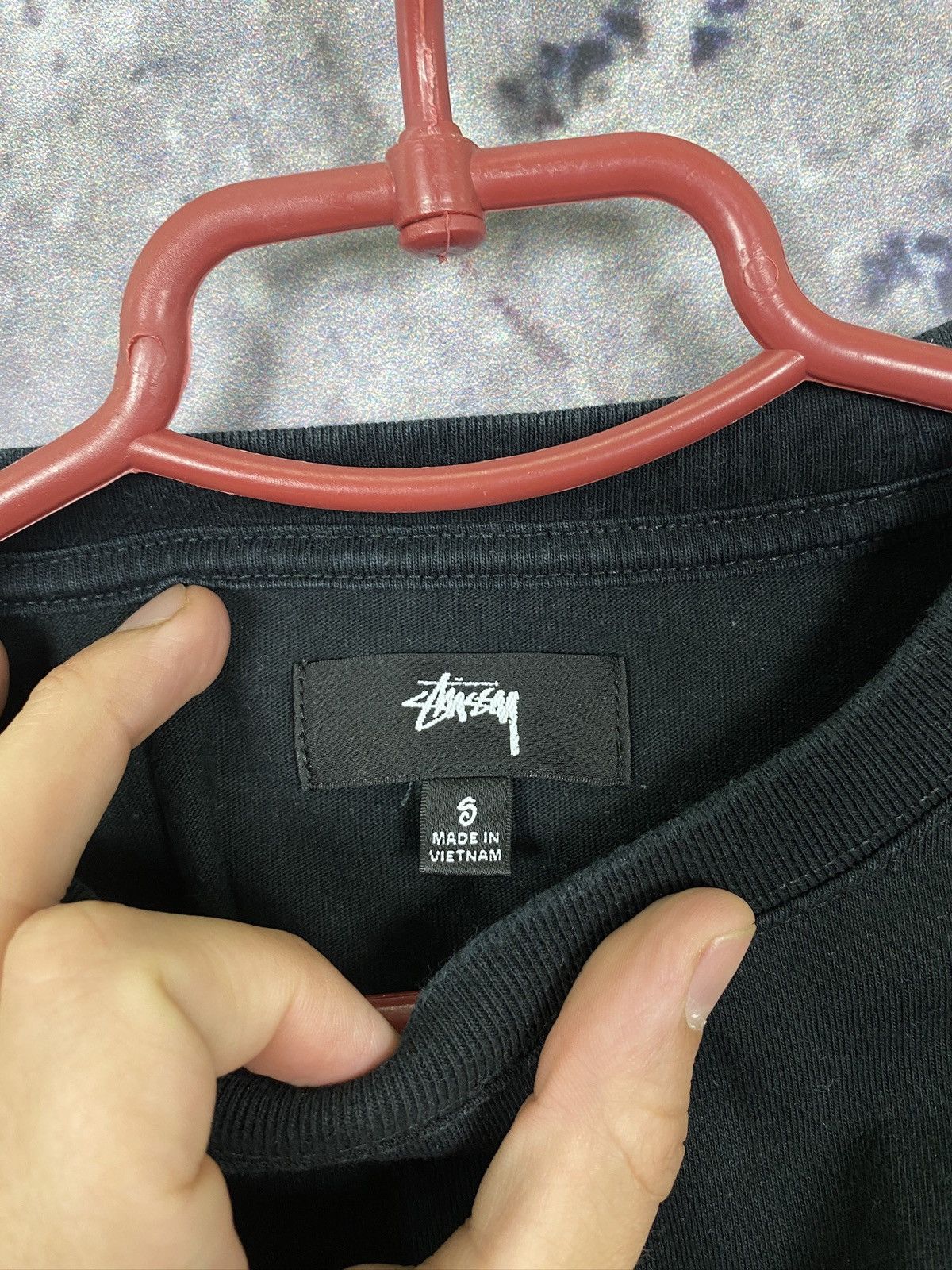 Stussy × Vintage Men’s Stussy T Shirts 8 Ball Shirt Black Size S Size US S / EU 44-46 / 1 - 5 Thumbnail