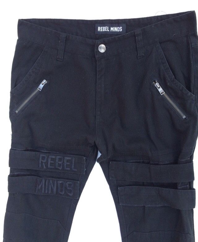 Japanese Brand Rebel Minds Japan Brand PunkRock Style Trousers Casu Size US 36 / EU 52 - 2 Thumbnail