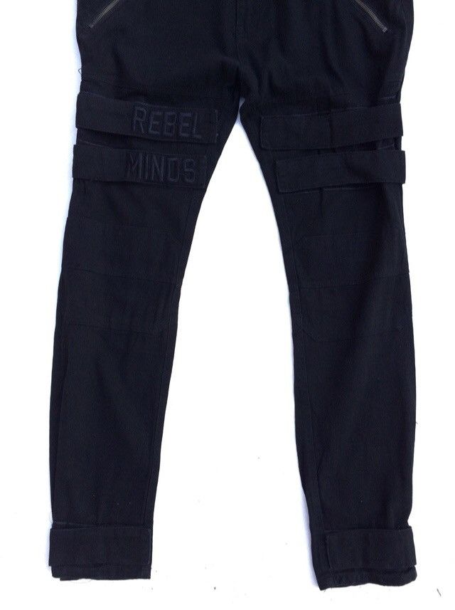 Japanese Brand Rebel Minds Japan Brand PunkRock Style Trousers Casu Size US 36 / EU 52 - 4 Thumbnail