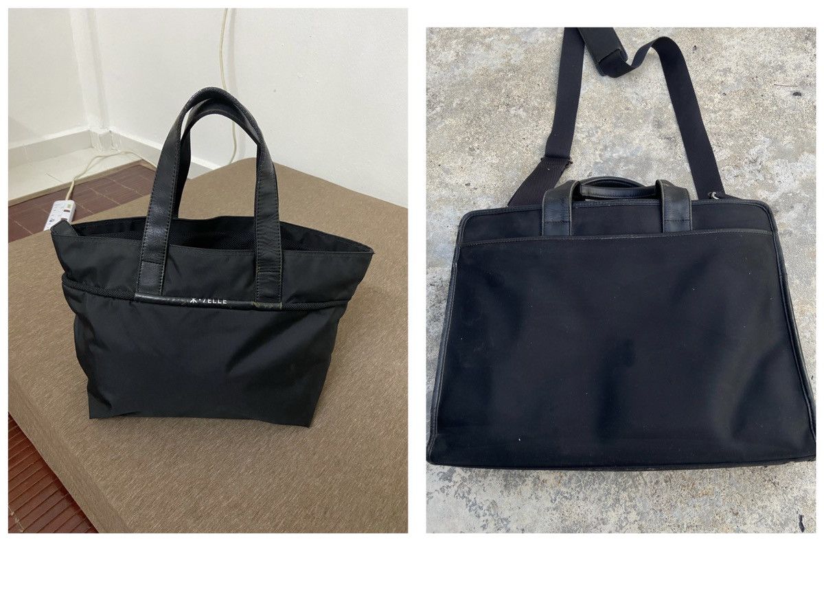 2 Pieces Issey Miyake Im Product Messenger Bag in Black, Men's
