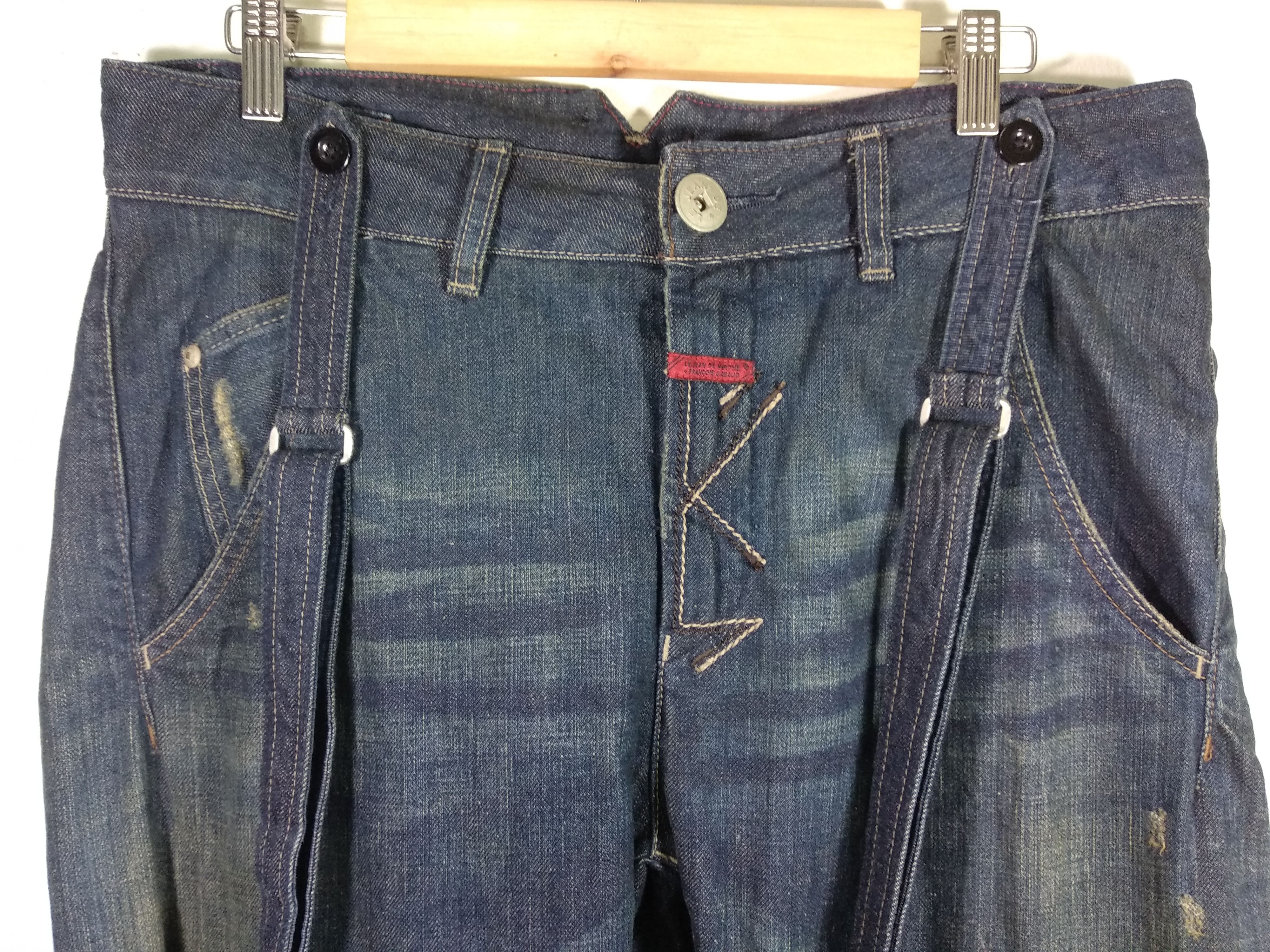 Marithe + Francois Girbaud Limited Edition MFG parachute Fashionista Jeans Size US 35 - 6 Thumbnail