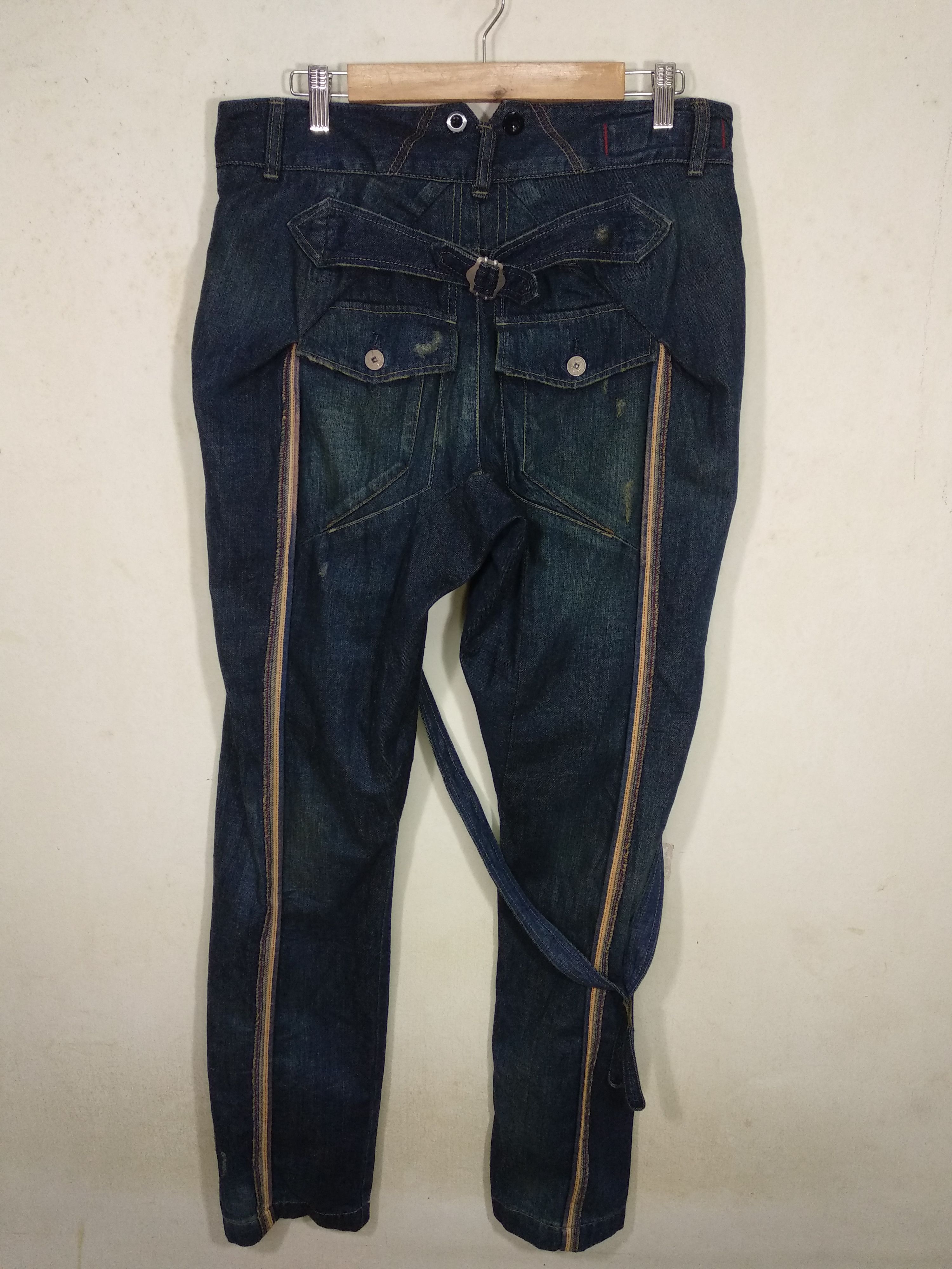 Marithe + Francois Girbaud Limited Edition MFG parachute Fashionista Jeans Size US 35 - 1 Thumbnail