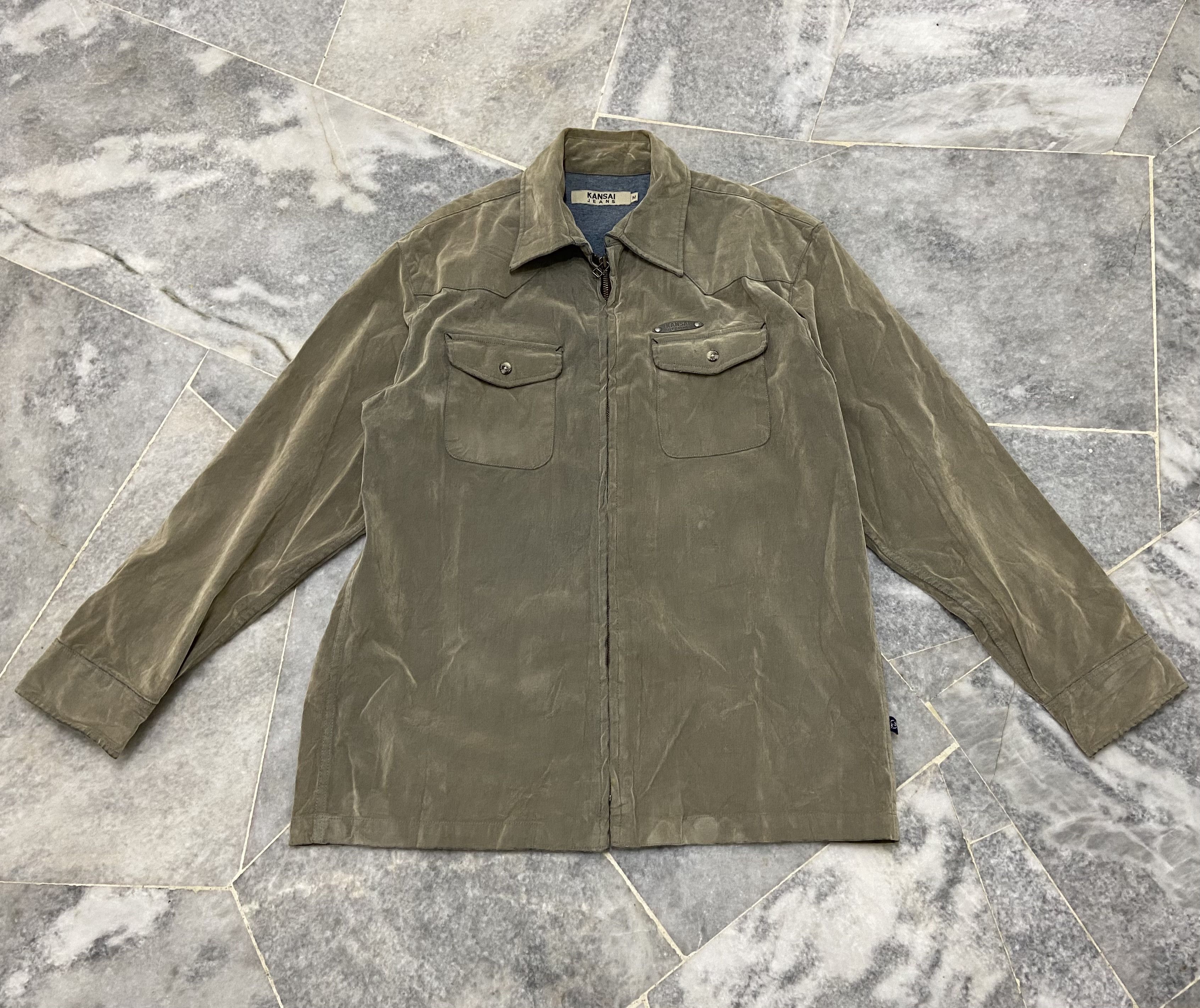 Kansai Yamamoto Vintage 80’s Kansai Jeans Velvet jacket Size US M / EU 48-50 / 2 - 2 Thumbnail