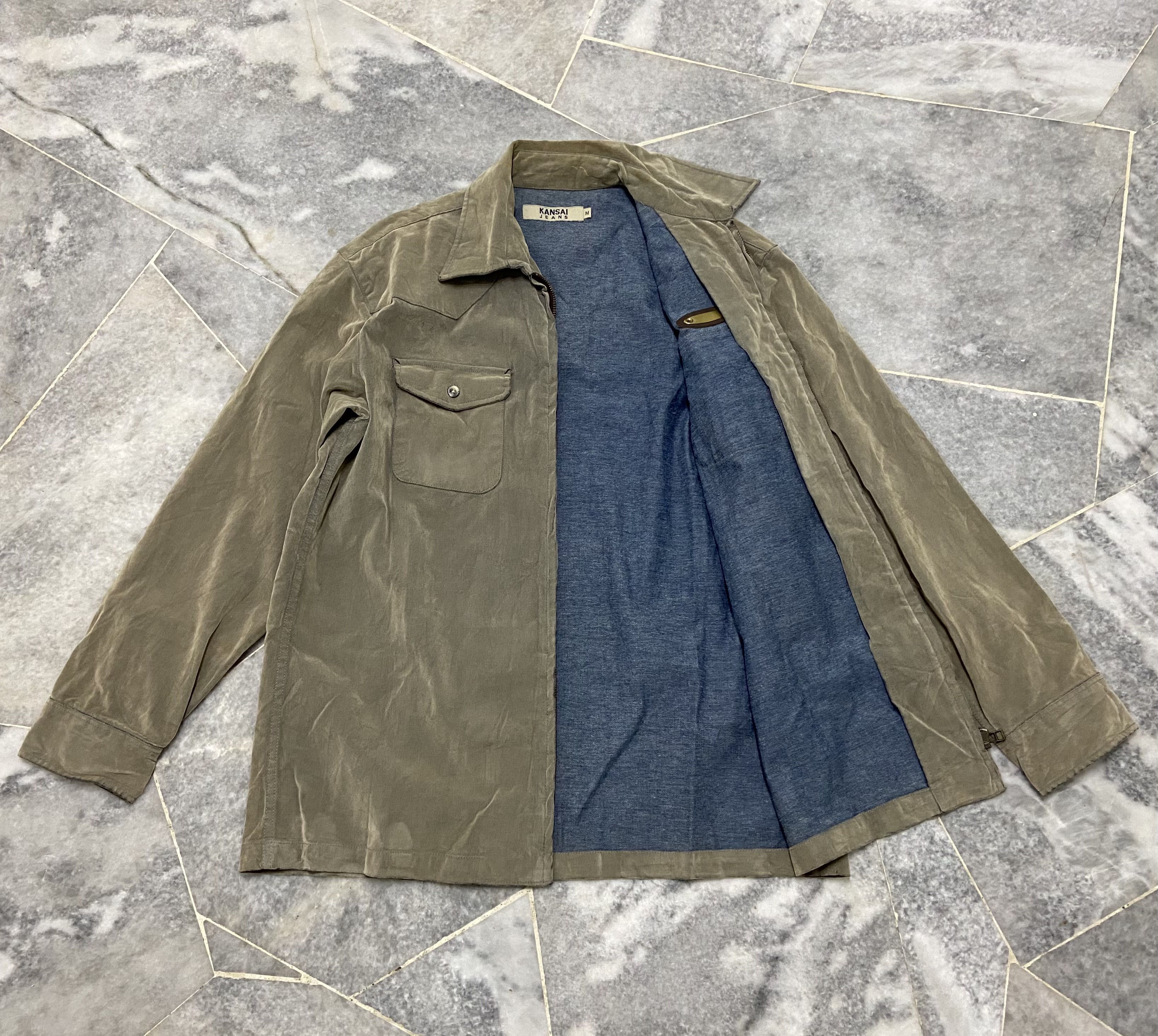 Kansai Yamamoto Vintage 80’s Kansai Jeans Velvet jacket Size US M / EU 48-50 / 2 - 4 Thumbnail