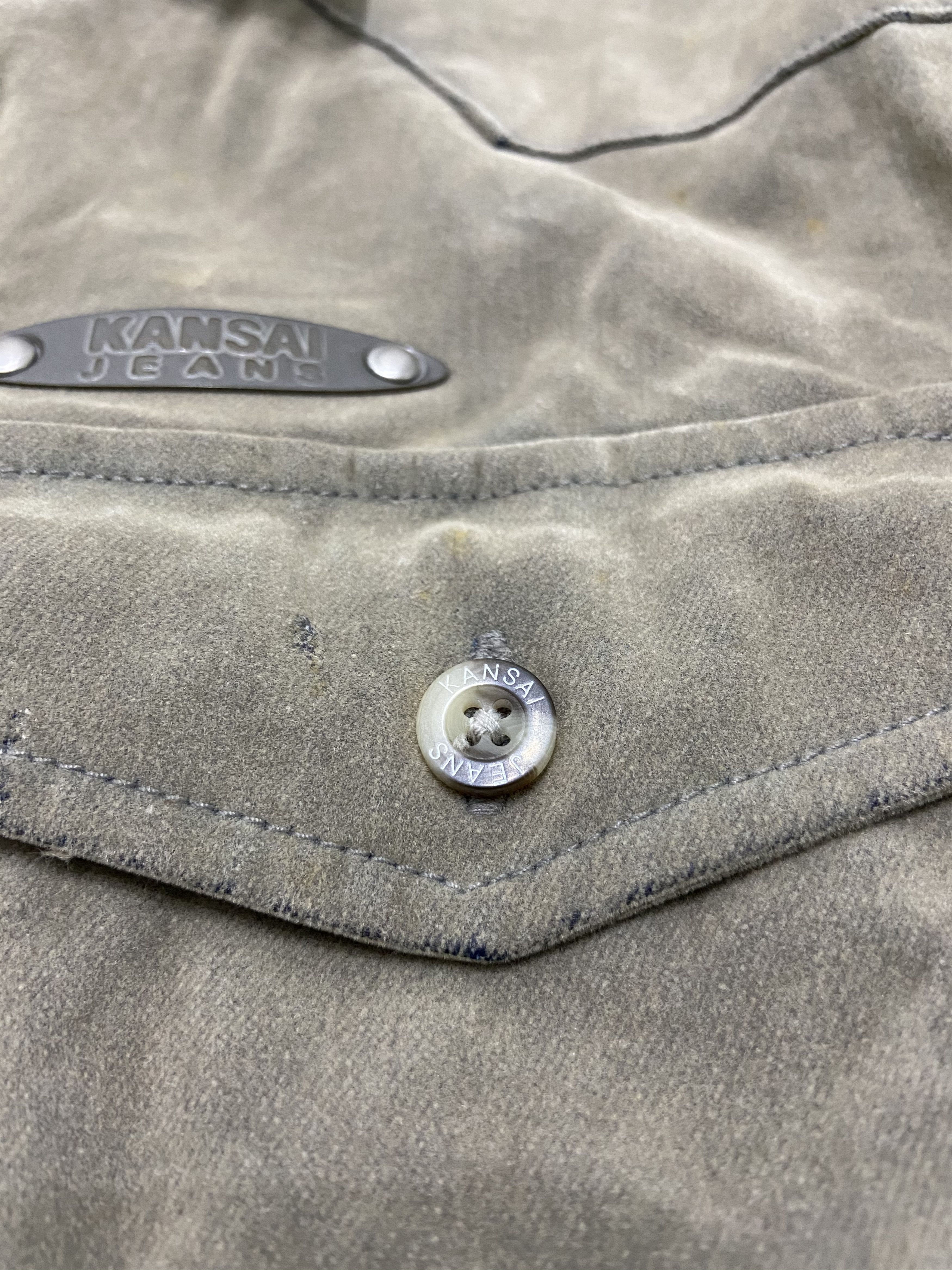 Kansai Yamamoto Vintage 80’s Kansai Jeans Velvet jacket Size US M / EU 48-50 / 2 - 6 Thumbnail