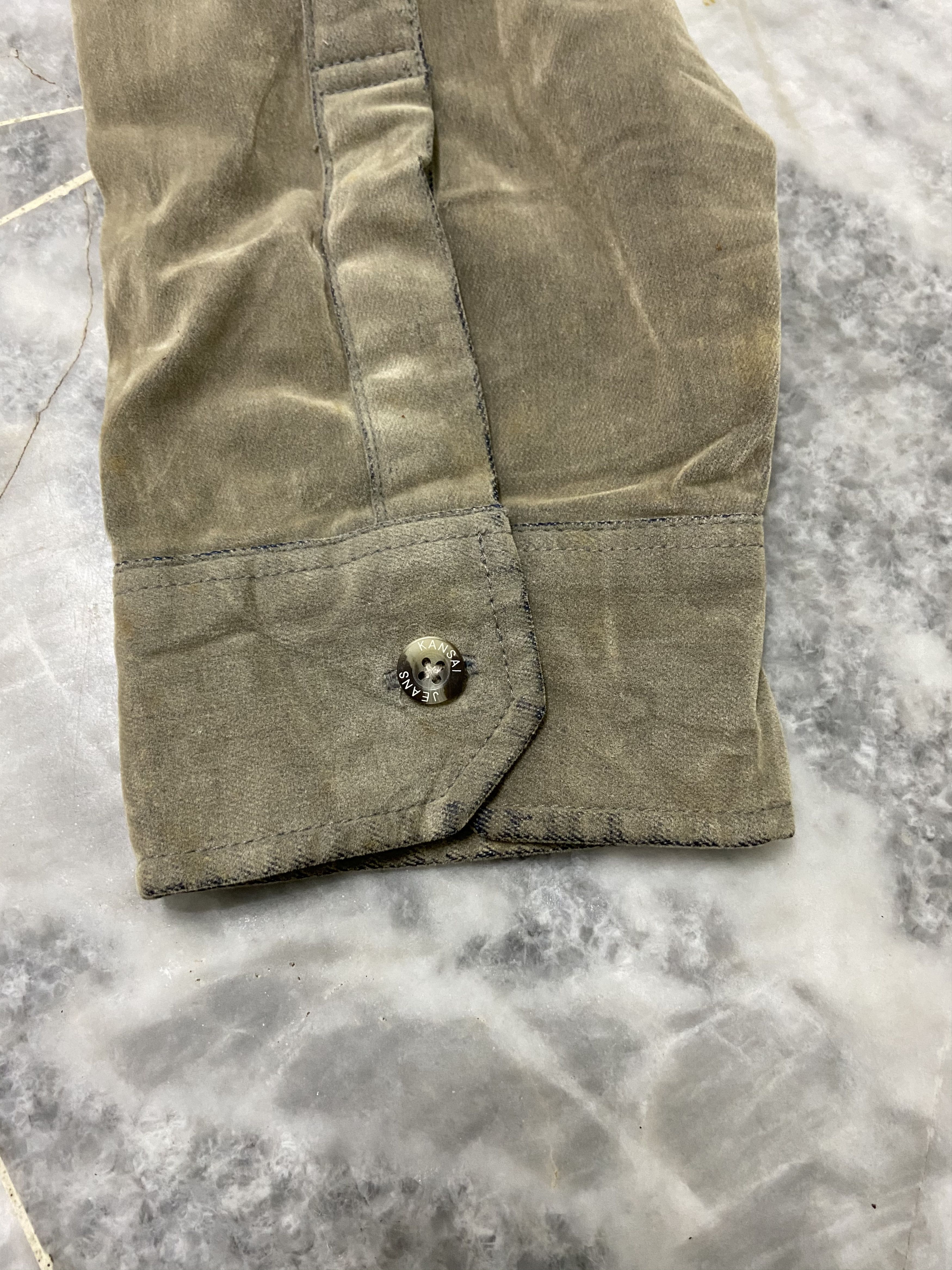 Kansai Yamamoto Vintage 80’s Kansai Jeans Velvet jacket Size US M / EU 48-50 / 2 - 7 Thumbnail