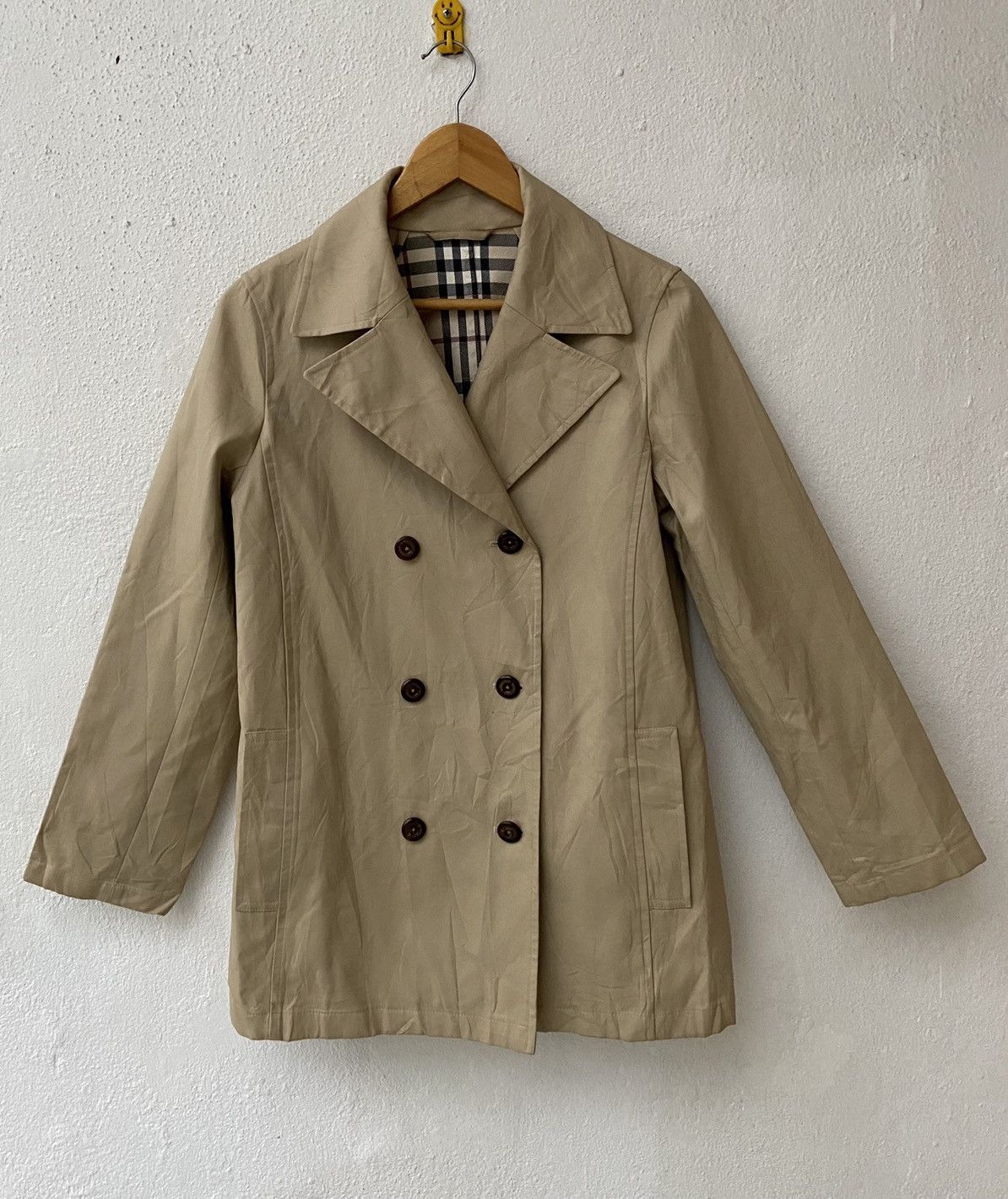 Burberry Burberry Double breasted Novacheck Coat Size US M / EU 48-50 / 2 - 3 Thumbnail