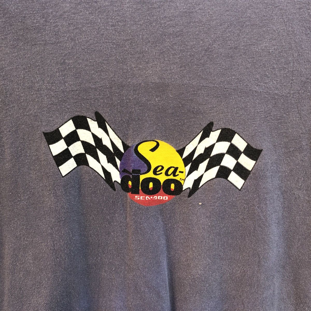 Vintage 90s Vintage FINISHING LINE Crew Neck T Shirt #0538-15 Size US M / EU 48-50 / 2 - 4 Thumbnail