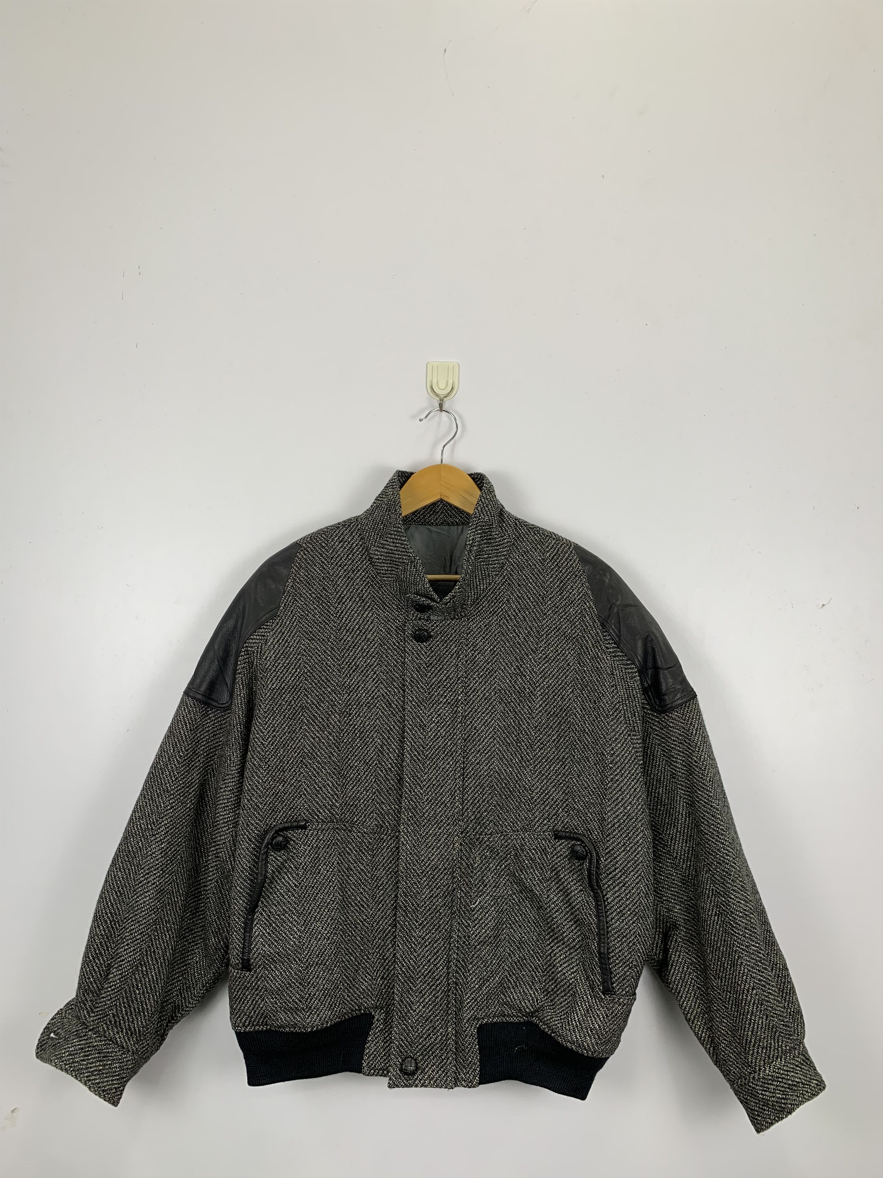 Japanese Brand Vintage Japanese Brand Wool Varsity Jacket J0845 Size US M / EU 48-50 / 2 - 1 Thumbnail