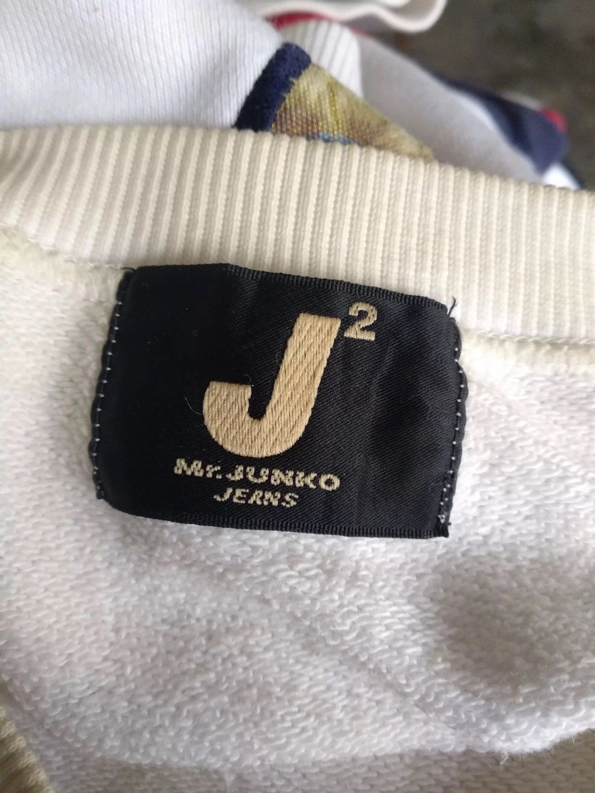 Japanese Brand Mr Junko jeans j2 big flora patches sweatshirt Size US L / EU 52-54 / 3 - 5 Thumbnail