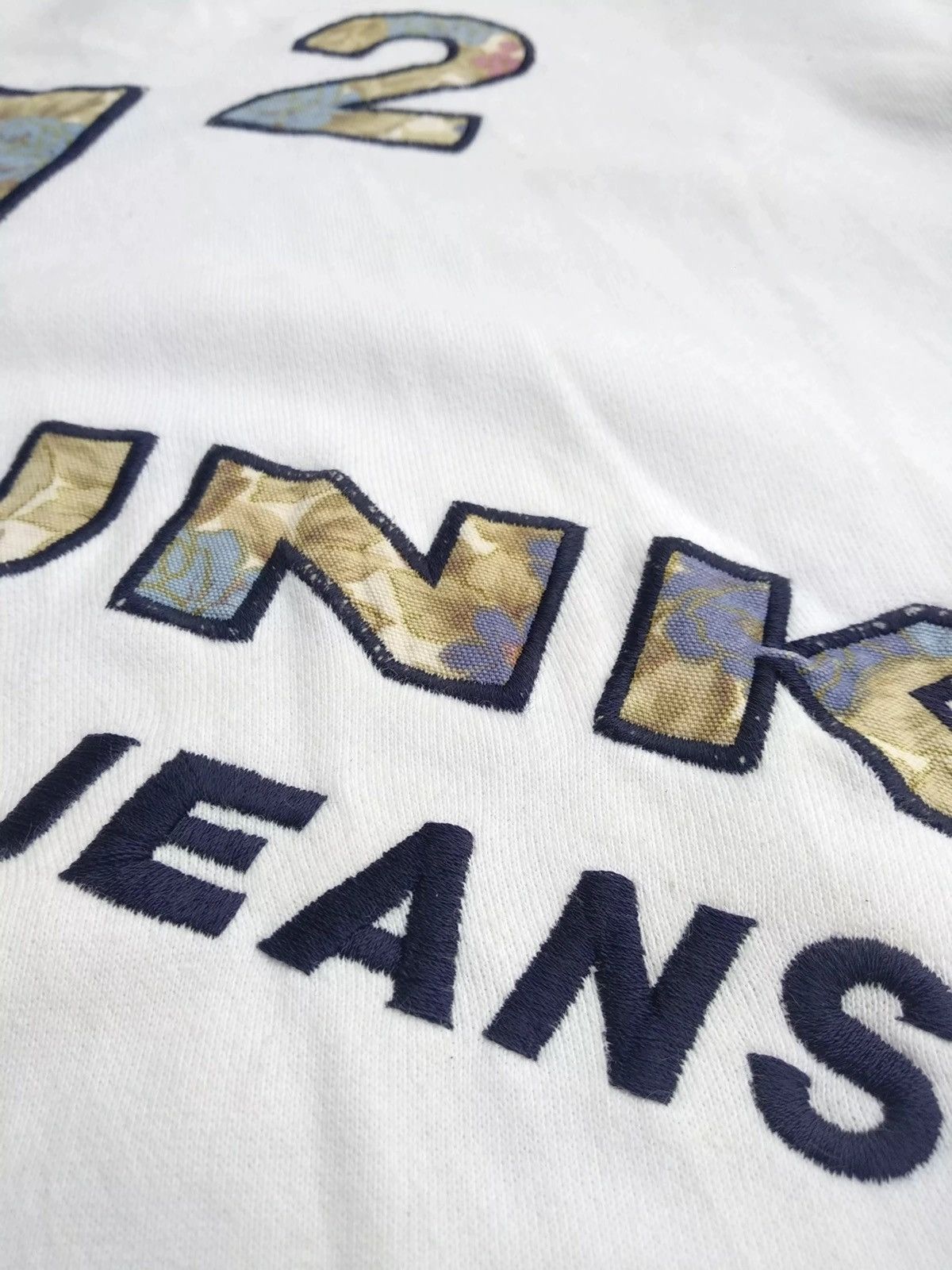 Japanese Brand Mr Junko jeans j2 big flora patches sweatshirt Size US L / EU 52-54 / 3 - 3 Thumbnail