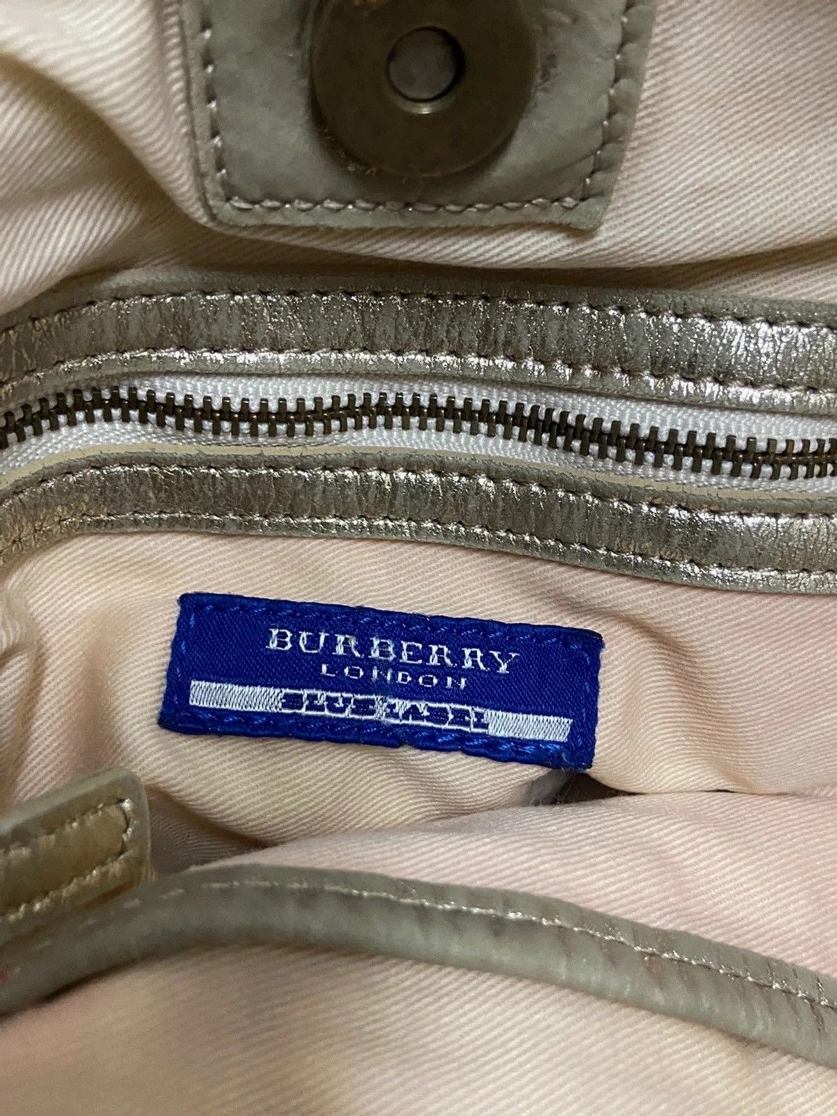 Burberry Burberry Blue Label Big Logo Canvas Crossbody Bag Size ONE SIZE - 12 Thumbnail