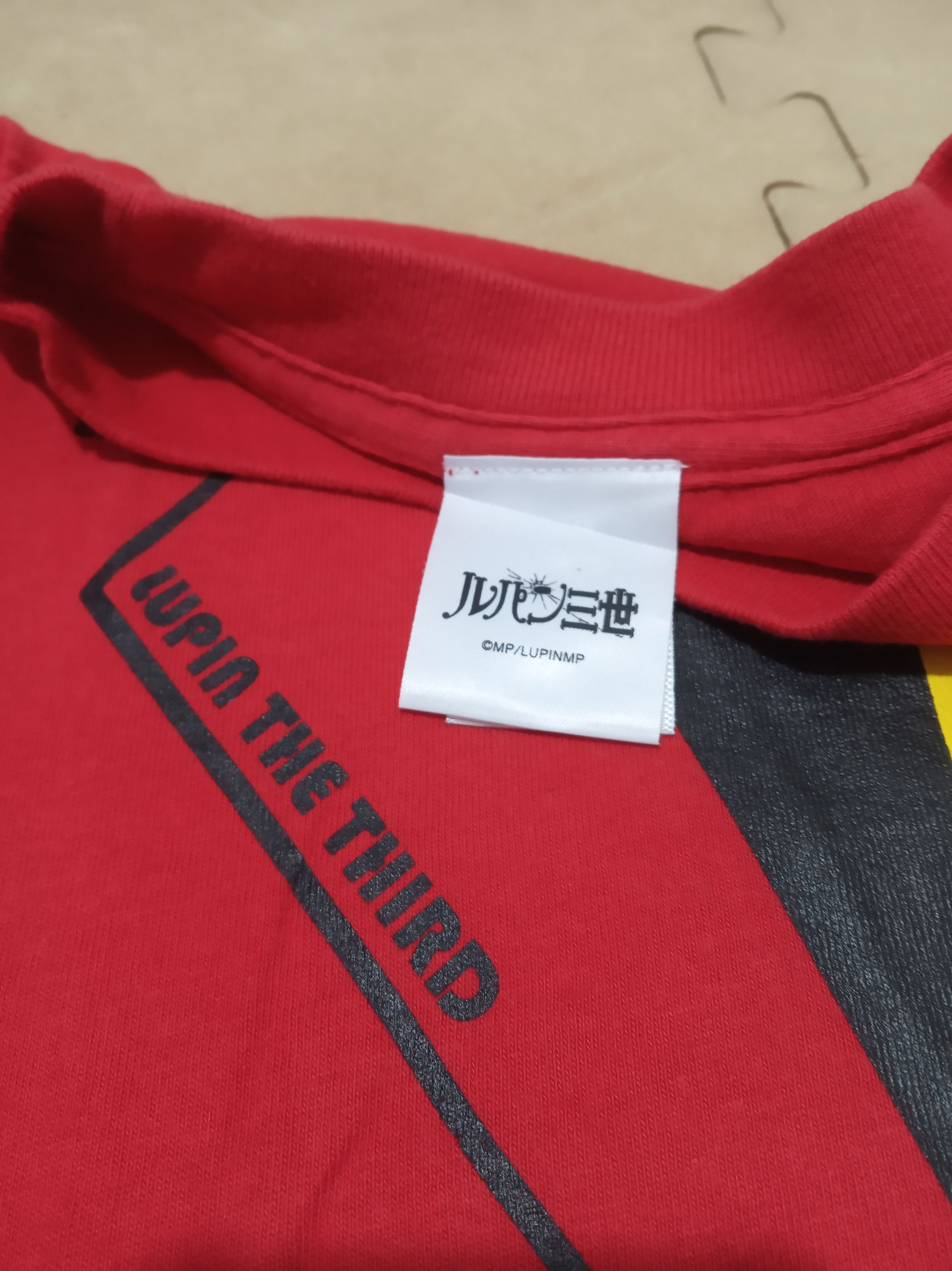 Anime Lupin The Third Medium Red Size US M / EU 48-50 / 2 - 2 Thumbnail
