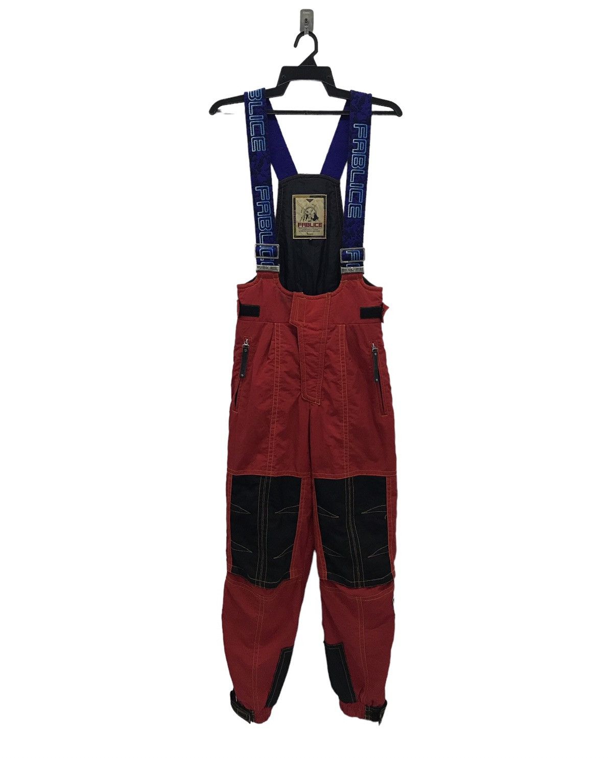 image of Ellesse x Ski Vintage Ski Jump Suit By Fablice Made In Japan Overall in Red, Men's (Size 30)