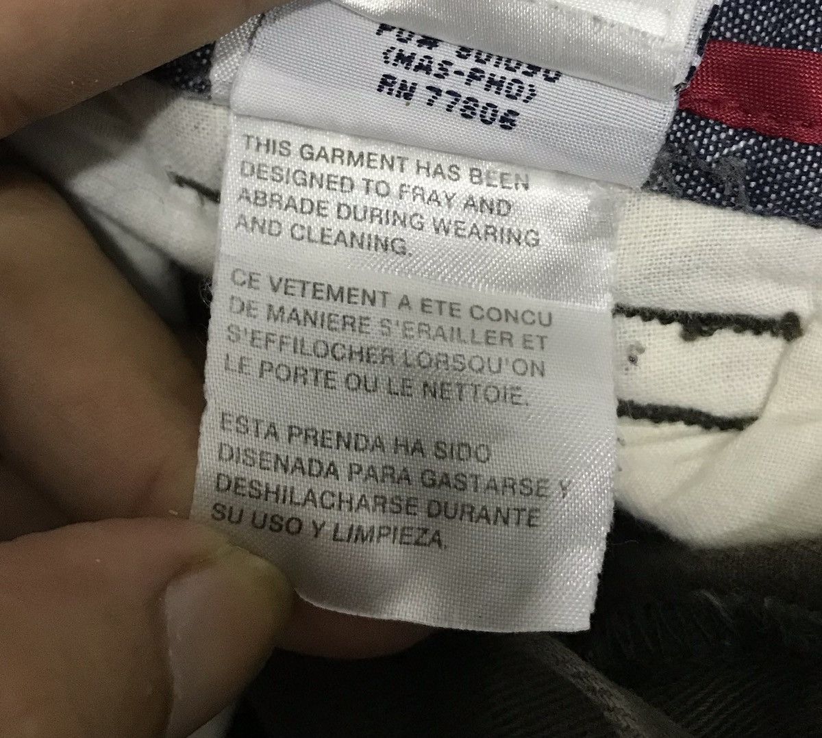 Tommy Hilfiger TOMMY HILFIGER DENIM DIXIE PANT Size US 30 / EU 46 - 20 Thumbnail