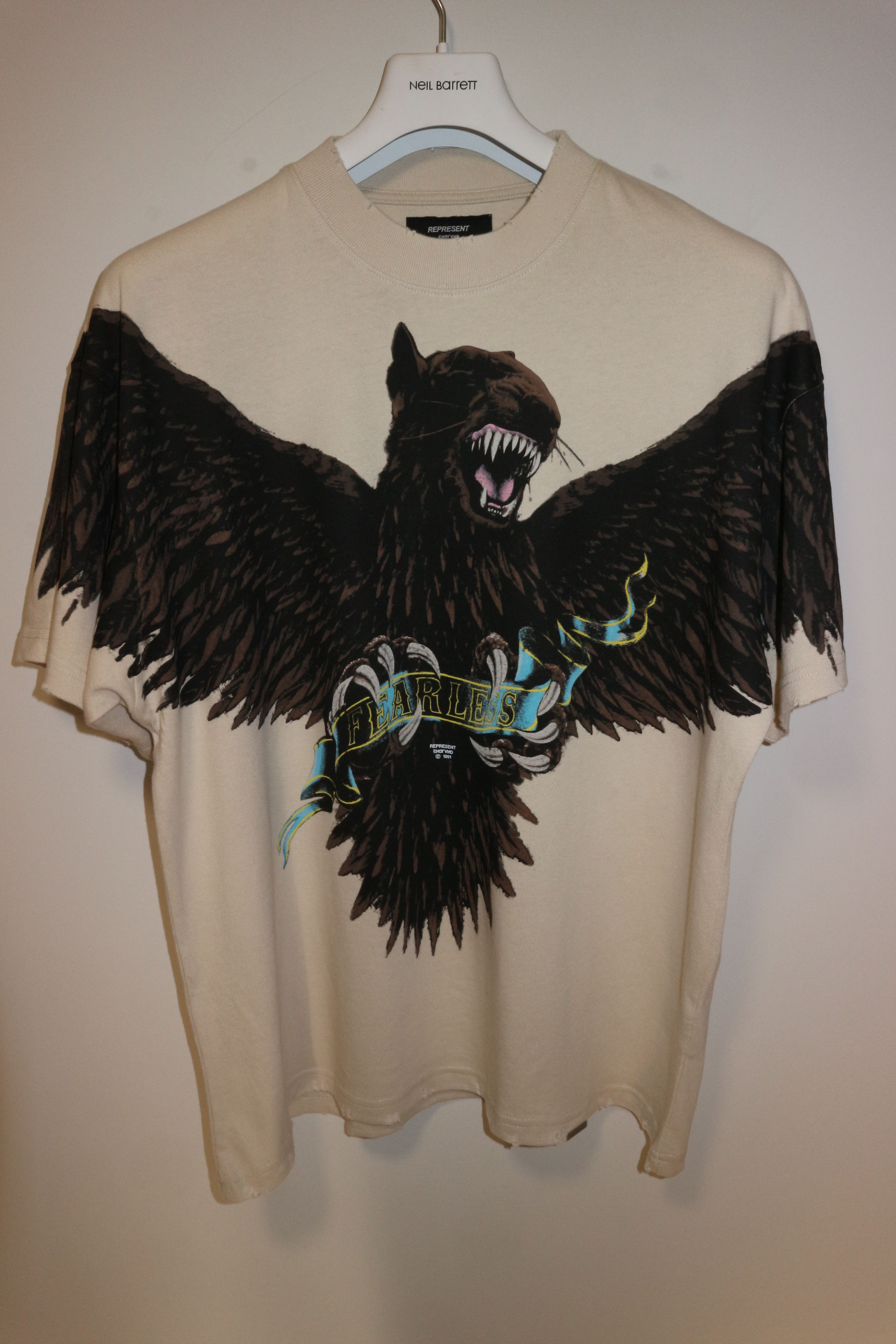 Represent Clo. Fearless t-shirt Size US XXL / EU 58 / 5 - 1 Thumbnail