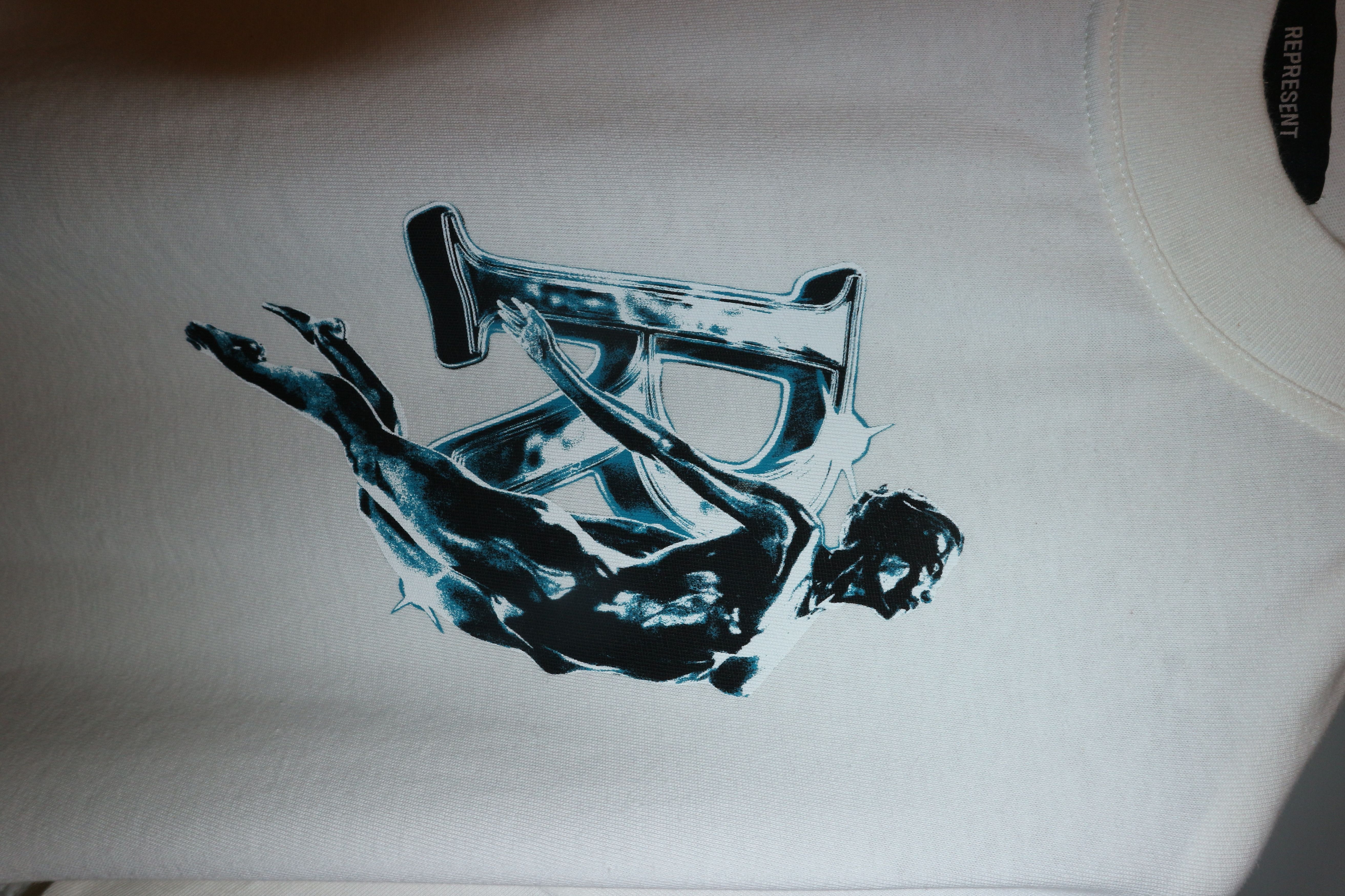 Represent Clo. CHROME SPIRIT T-SHIRT Size US XXL / EU 58 / 5 - 2 Thumbnail