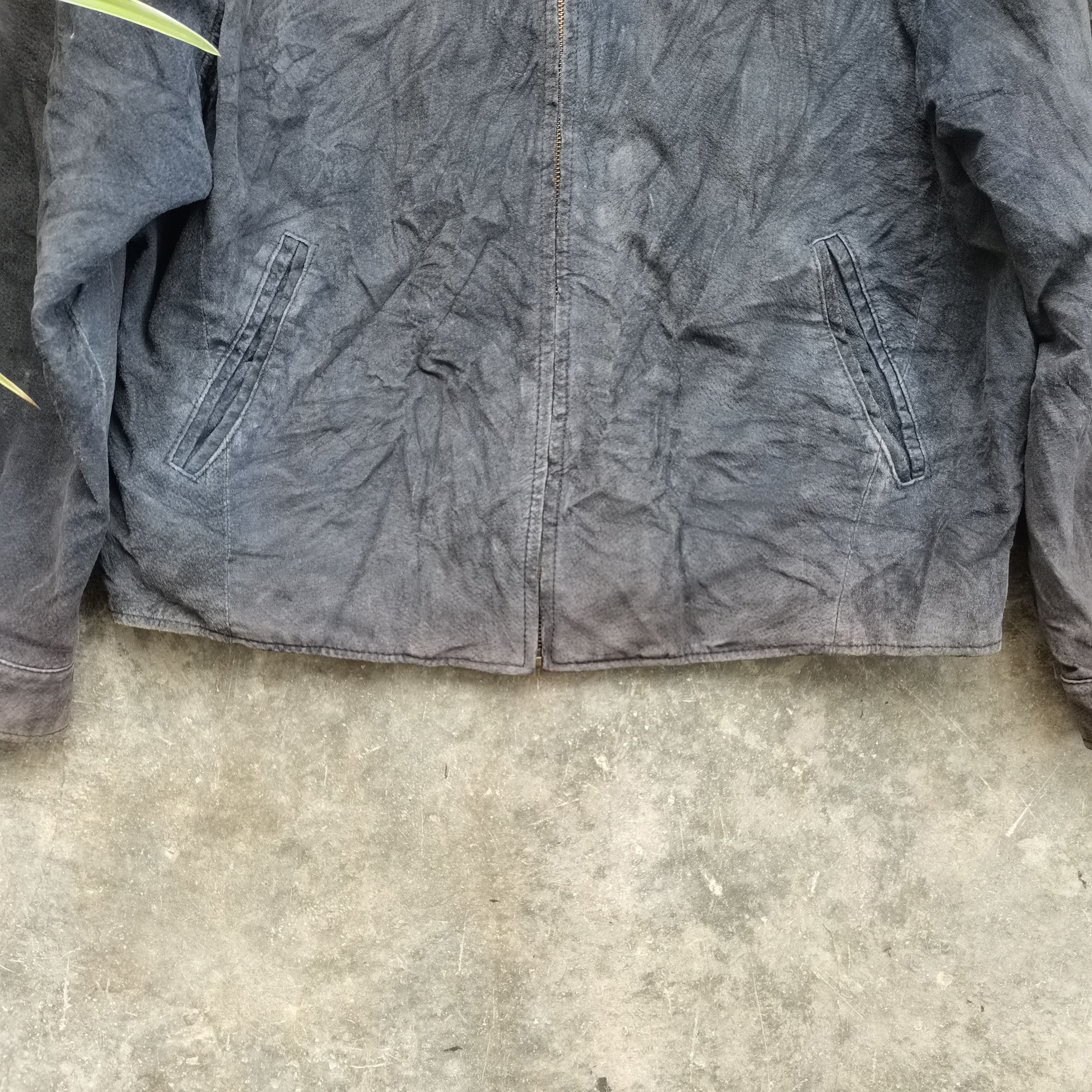Vintage Send Offer🔥Vintage 90s SEAHOP Korean Style Leather Jacket Size US L / EU 52-54 / 3 - 4 Thumbnail