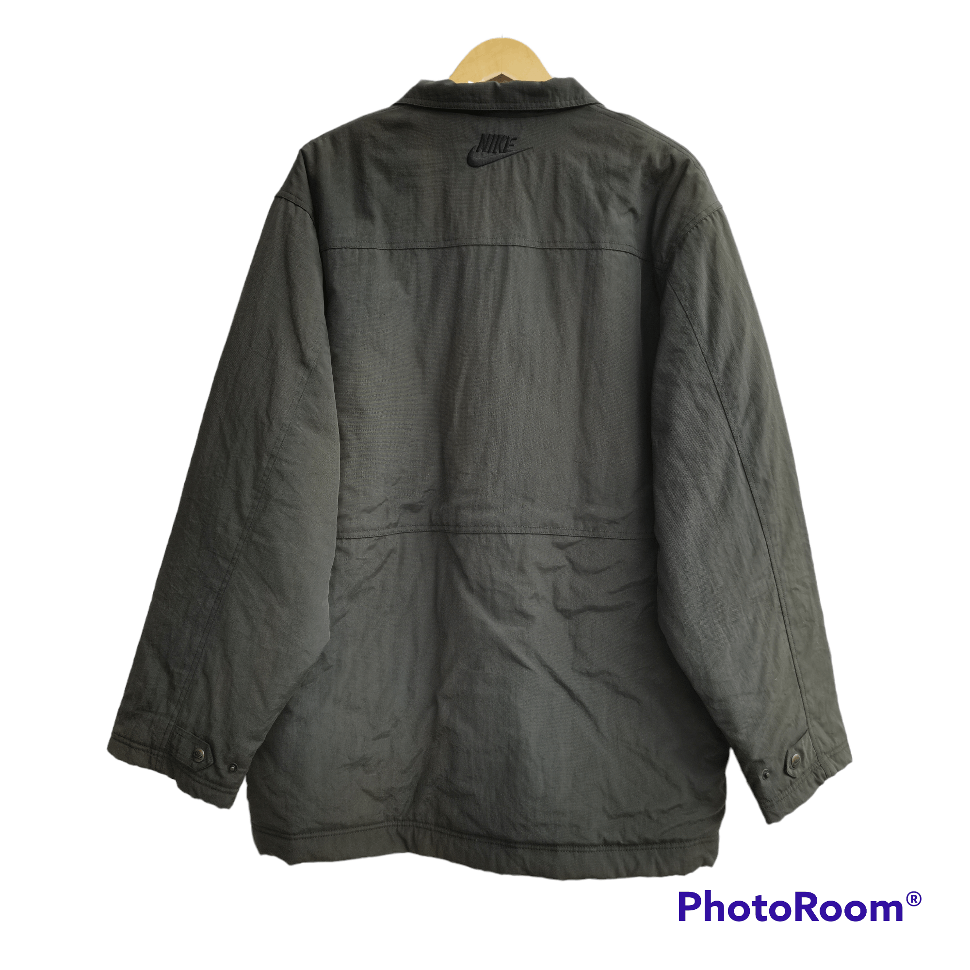 Nike Vintage 90s NIKE Military Style Parka Jacket Size US L / EU 52-54 / 3 - 2 Thumbnail