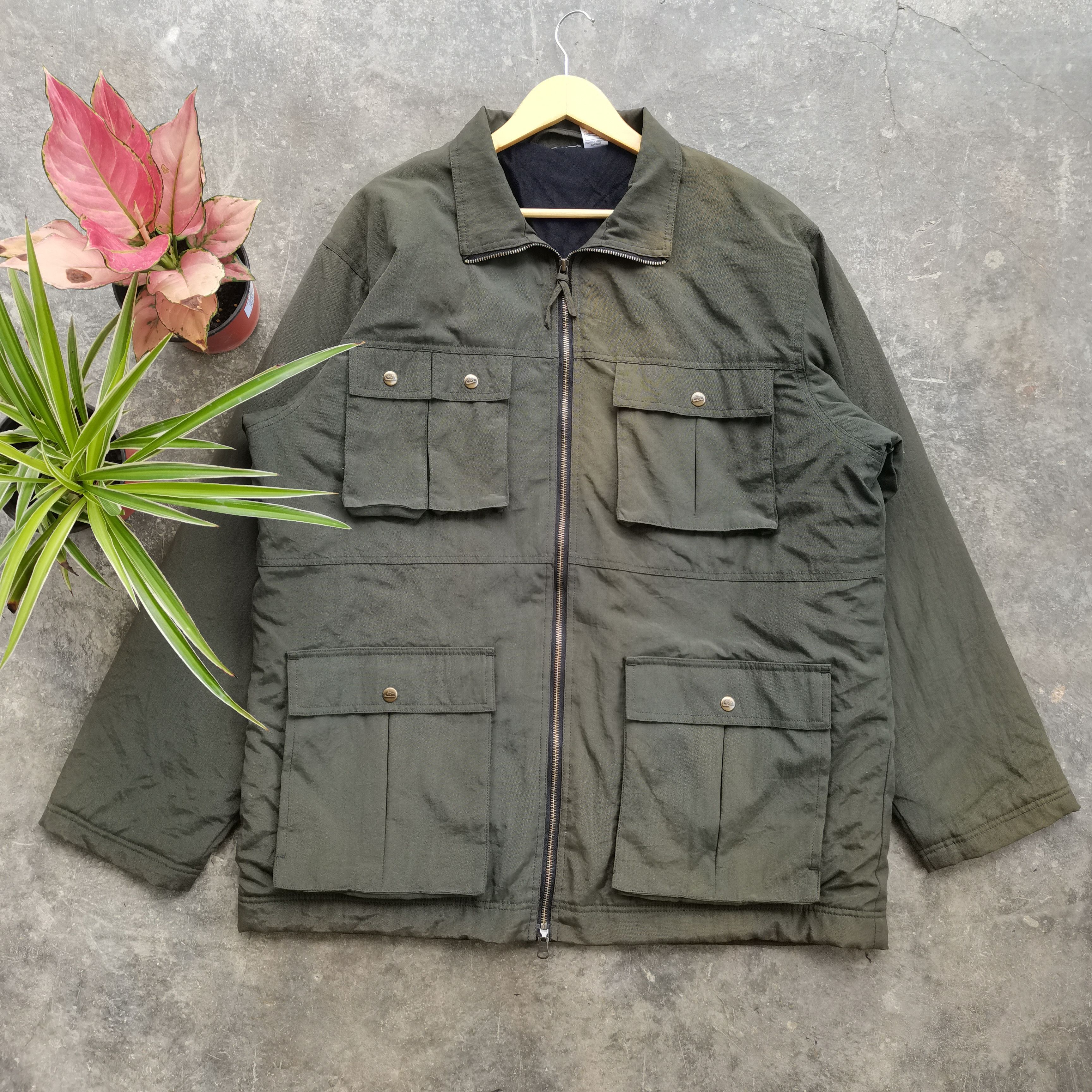Nike Vintage 90s NIKE Military Style Parka Jacket Size US L / EU 52-54 / 3 - 3 Thumbnail
