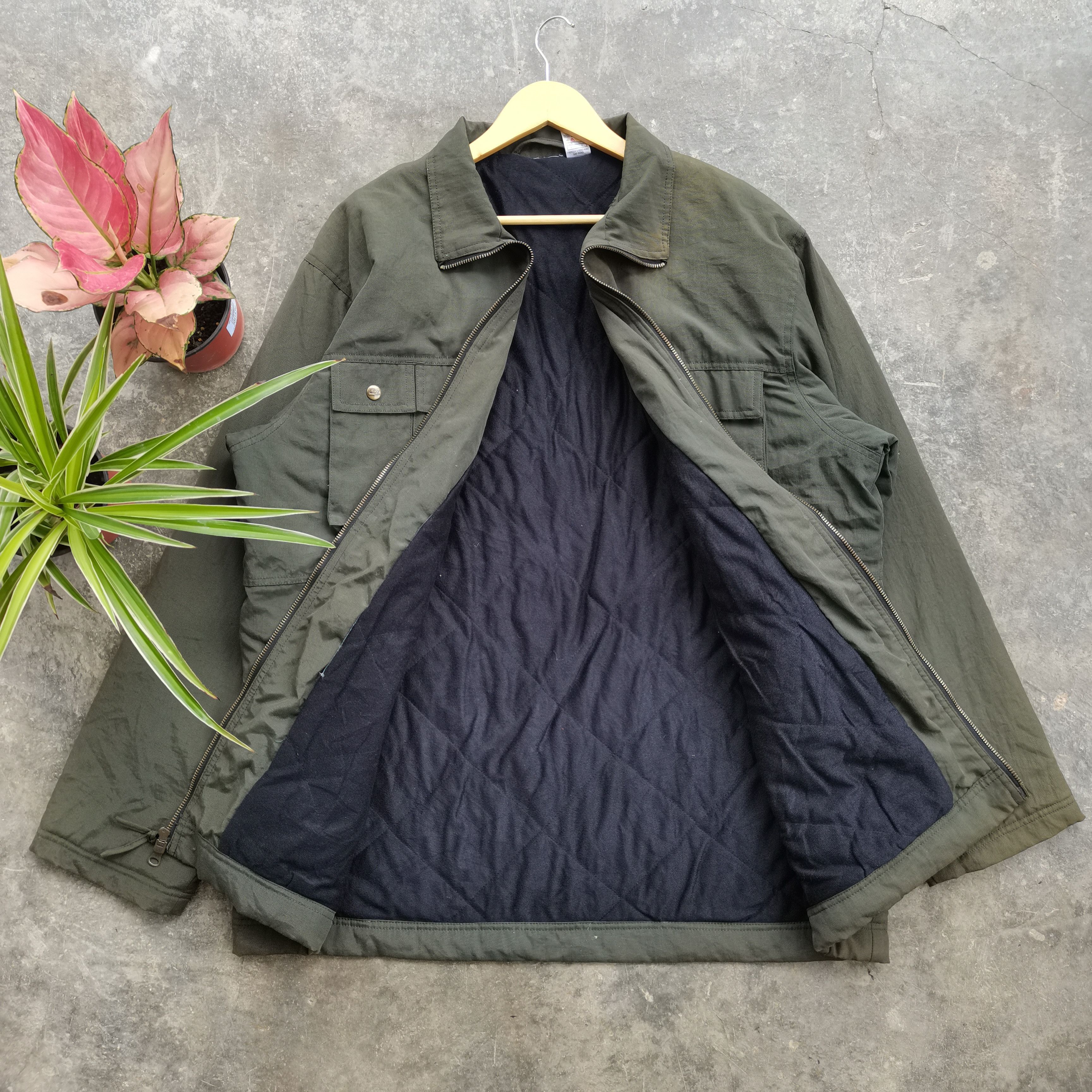 Nike Vintage 90s NIKE Military Style Parka Jacket Size US L / EU 52-54 / 3 - 4 Thumbnail