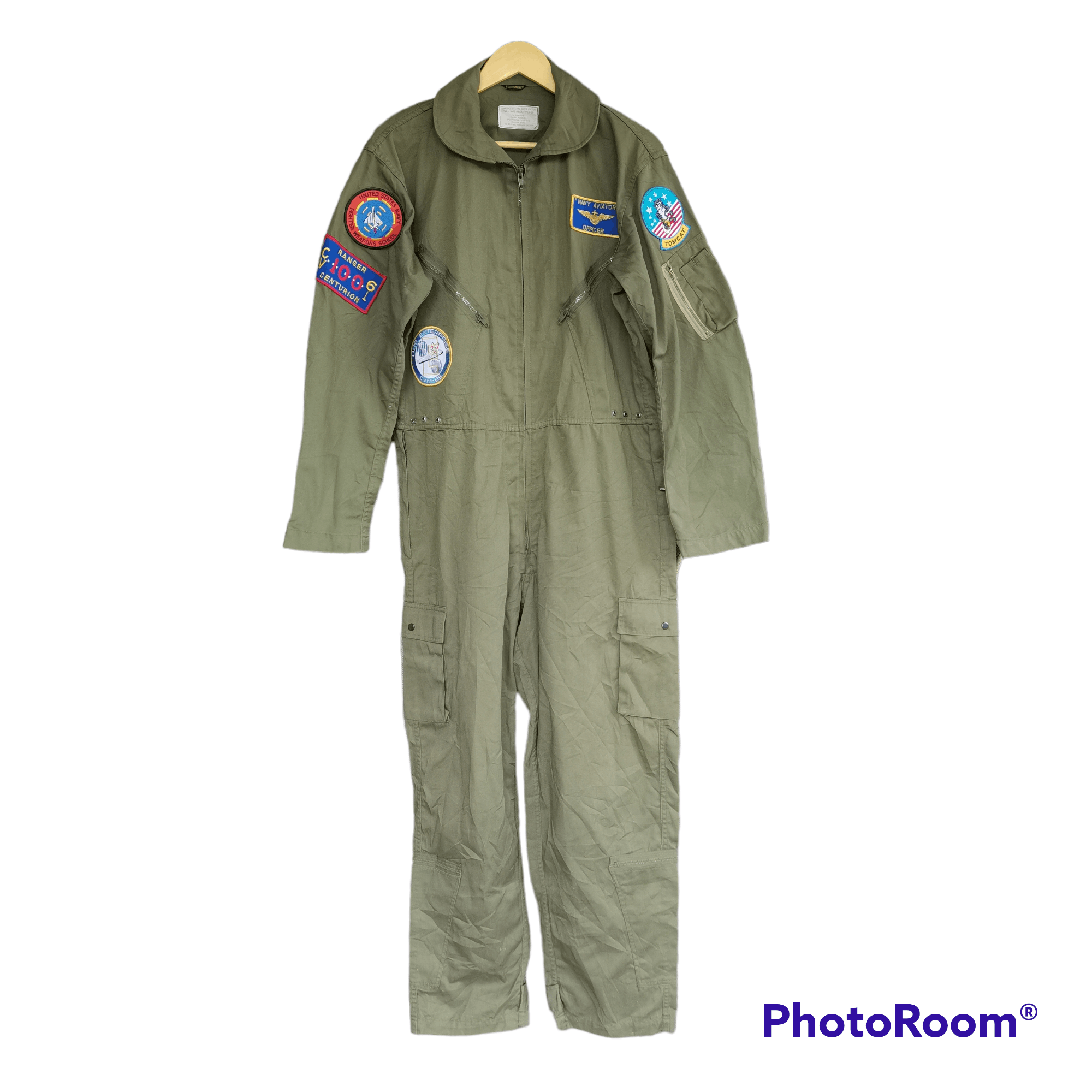Vintage 🔥🔥Truely Vintage 1977 Coverall military US NAVY size L Size US 38 / EU 54 - 1 Thumbnail