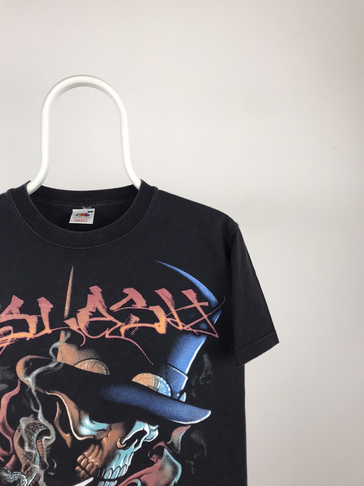 Vintage Slash Guns n Roses Band Big Skull Logo Tee