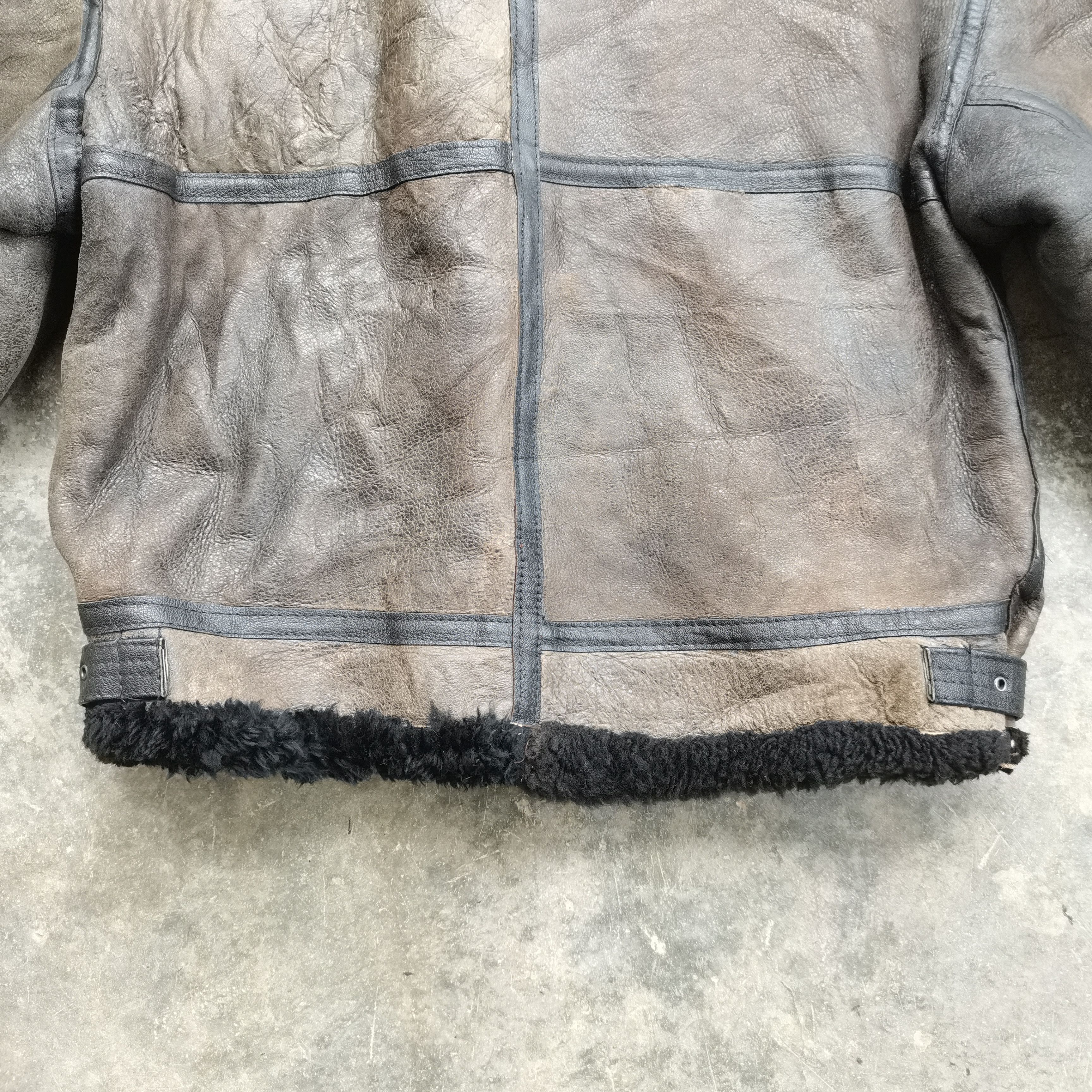 Avirex Vtg🔥1986 AVIREX LTD LEATHER TYPE B3 U.S.A.F FLIGHT JACKET Size US XL / EU 56 / 4 - 7 Thumbnail
