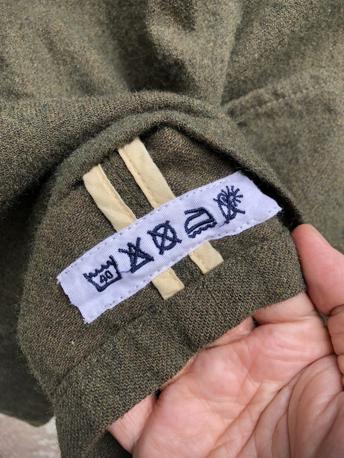 Hiroshi Kato × Japanese Brand × KATO Kato Tool Project Green Olive Lite Wool Jacket Size US L / EU 52-54 / 3 - 8 Thumbnail