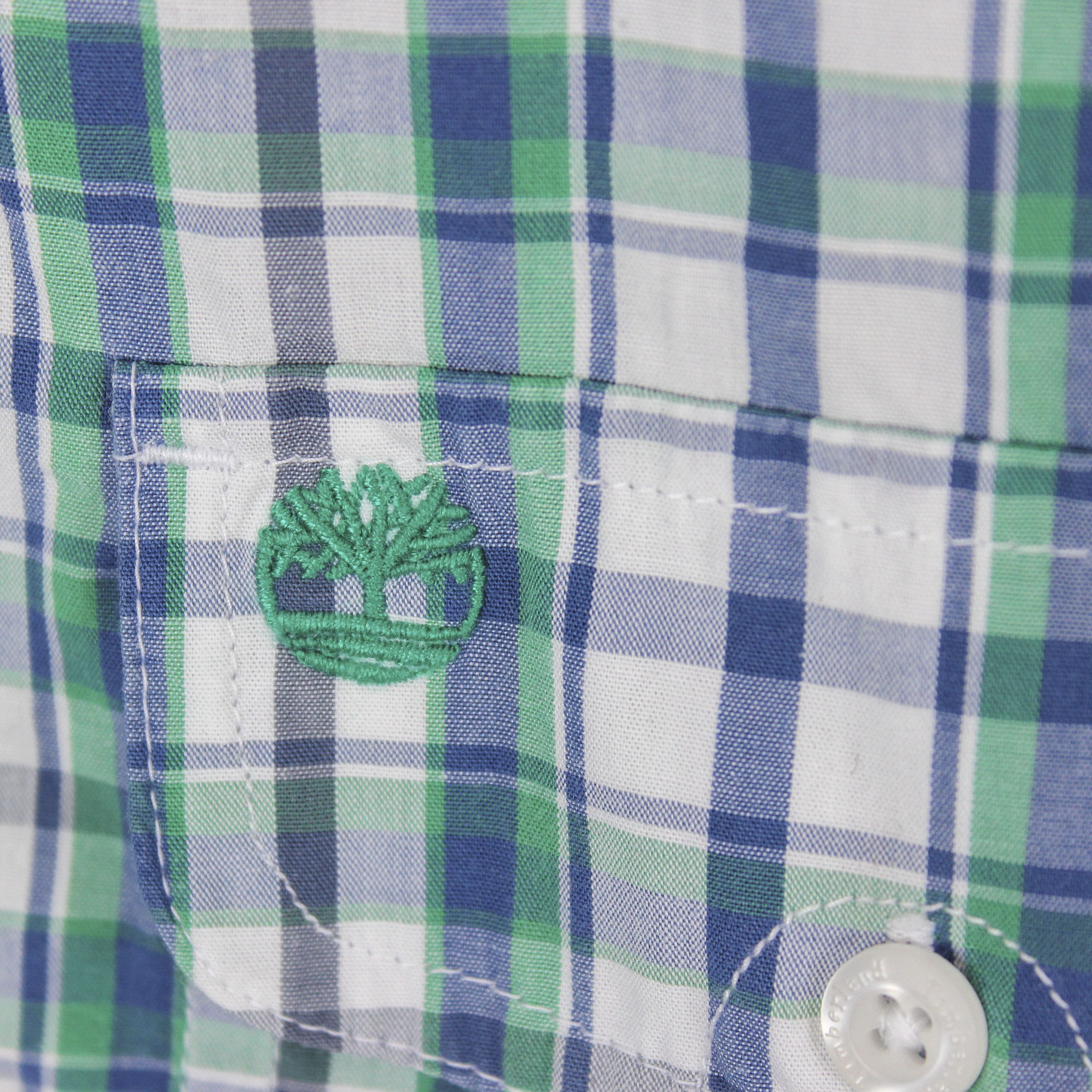 Timberland Regular Fit Shirt Plaid Check Tartan Short Sleeved Multi Top Size US L / EU 52-54 / 3 - 4 Thumbnail