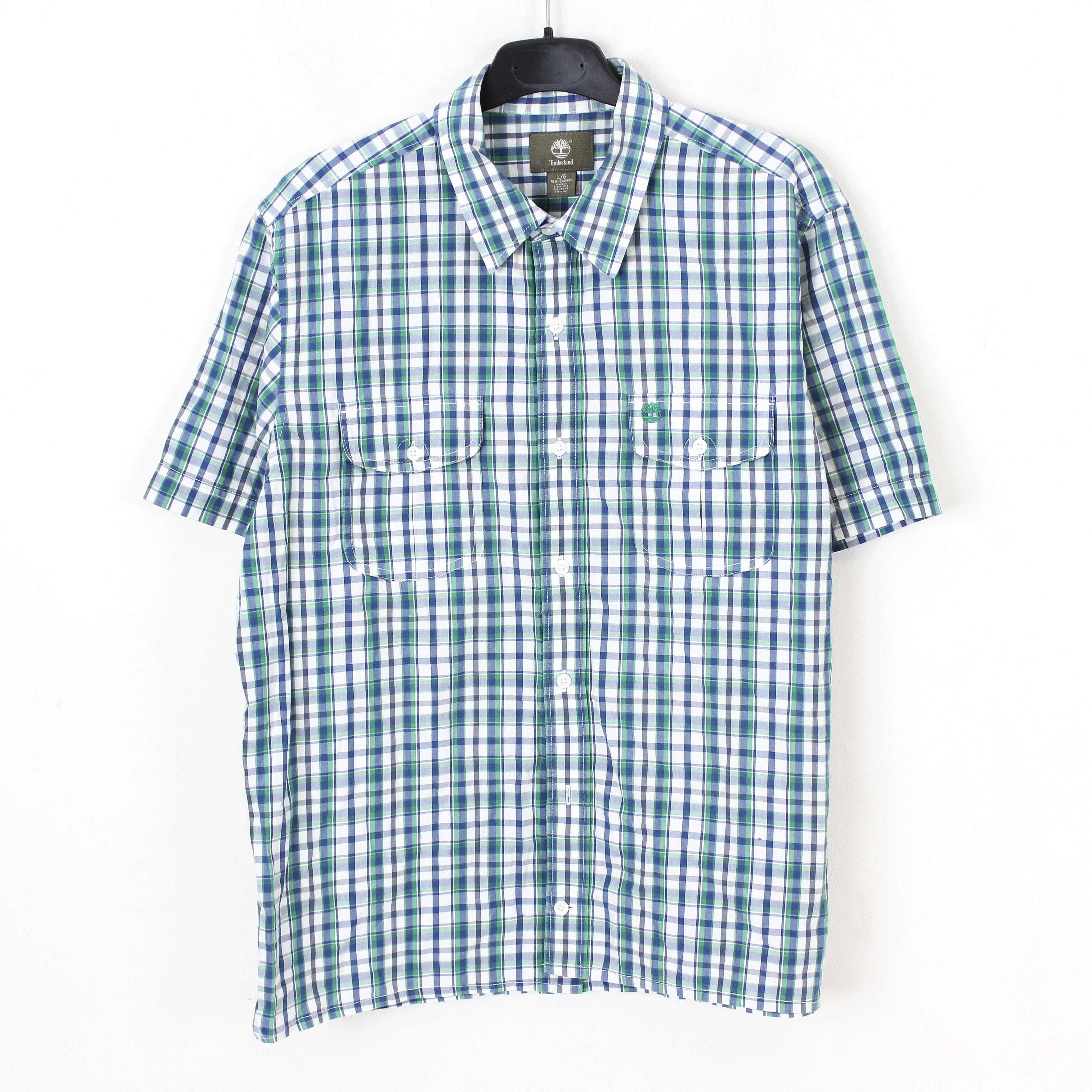 Timberland Regular Fit Shirt Plaid Check Tartan Short Sleeved Multi Top Size US L / EU 52-54 / 3 - 1 Thumbnail