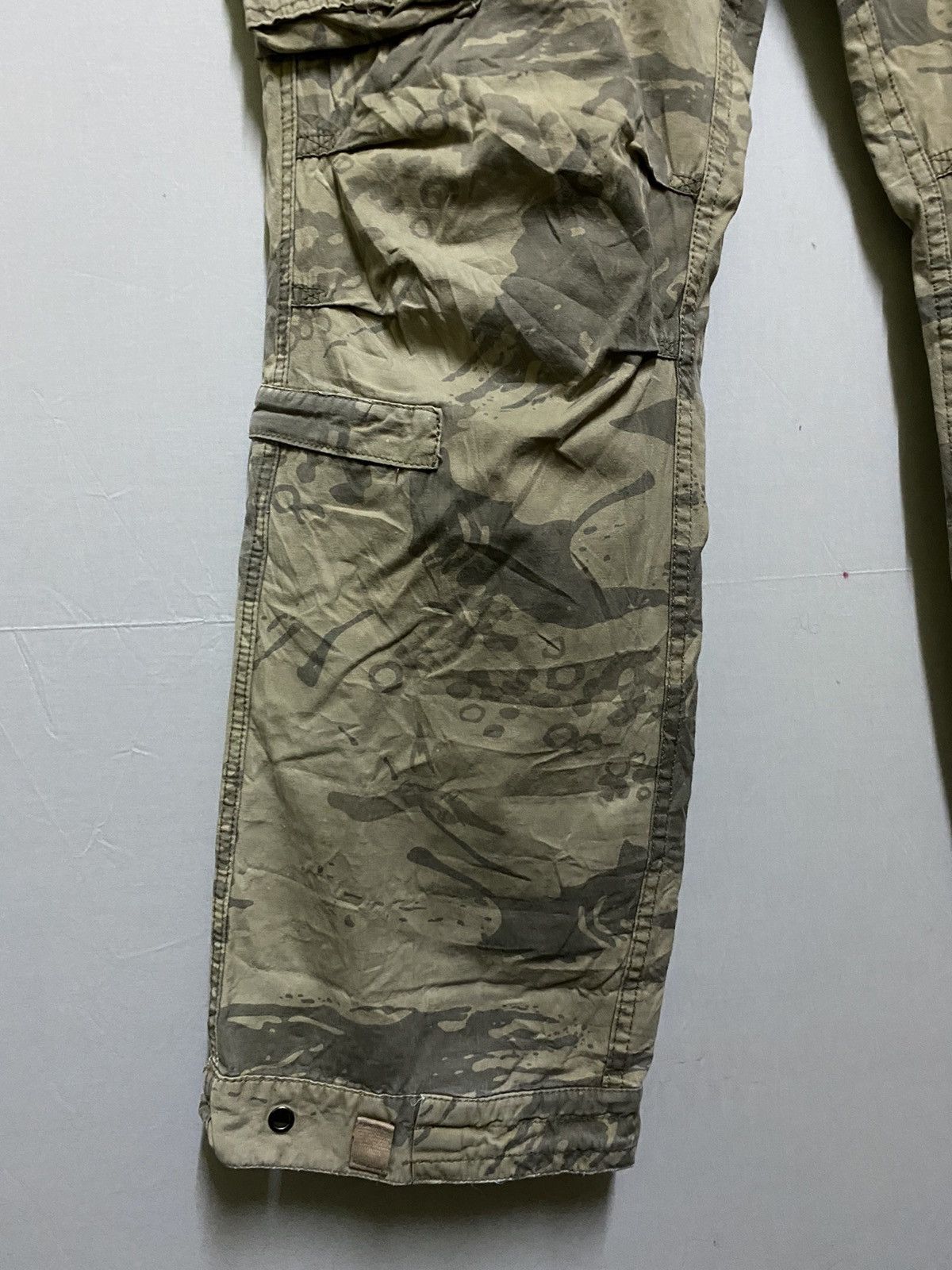 Designer × Japanese Brand 3QR JEANS Cargo Pants Real Tree Size US 31 - 3 Thumbnail