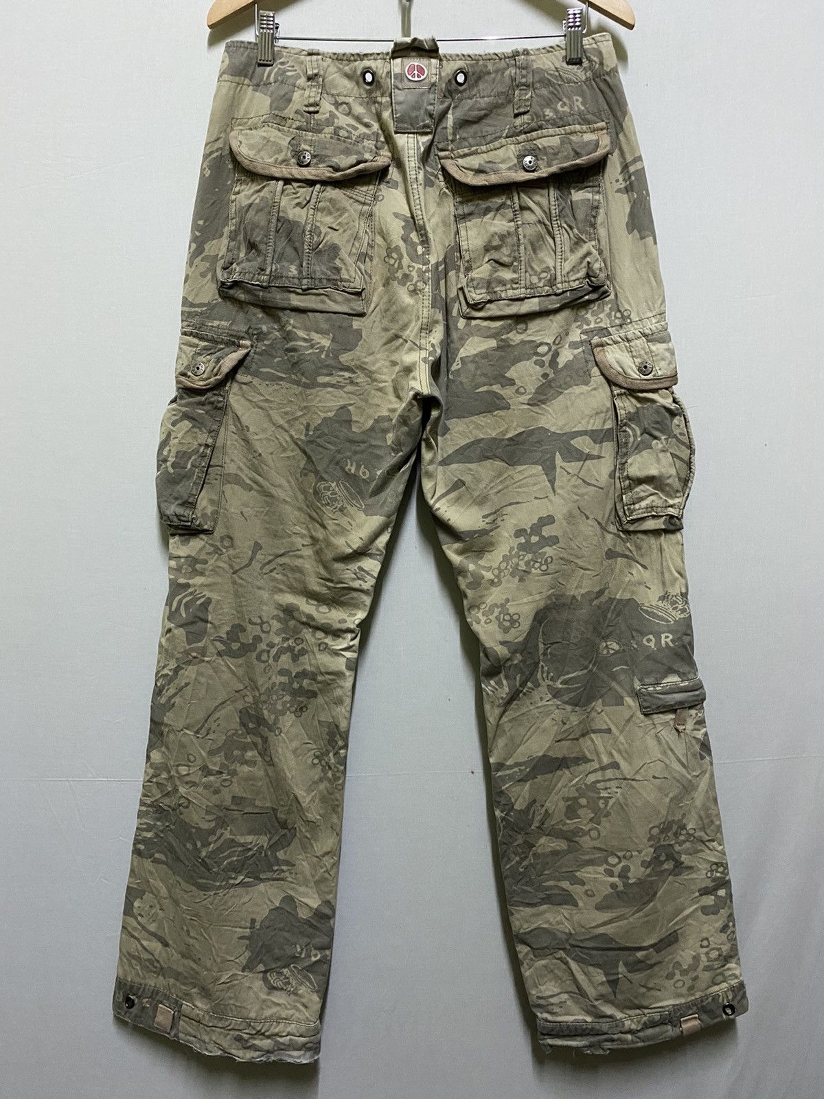 Designer × Japanese Brand 3QR JEANS Cargo Pants Real Tree Size US 31 - 6 Thumbnail