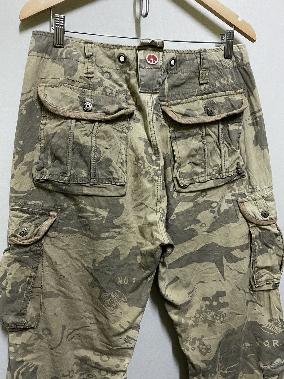 Designer × Japanese Brand 3QR JEANS Cargo Pants Real Tree Size US 31 - 7 Thumbnail
