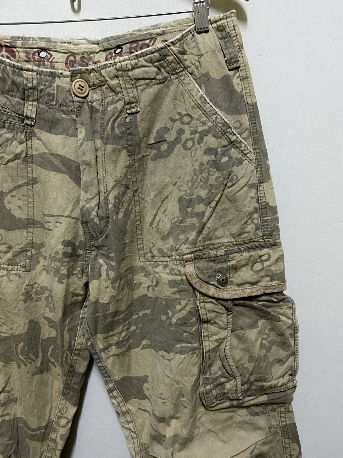 Designer × Japanese Brand 3QR JEANS Cargo Pants Real Tree Size US 31 - 4 Thumbnail