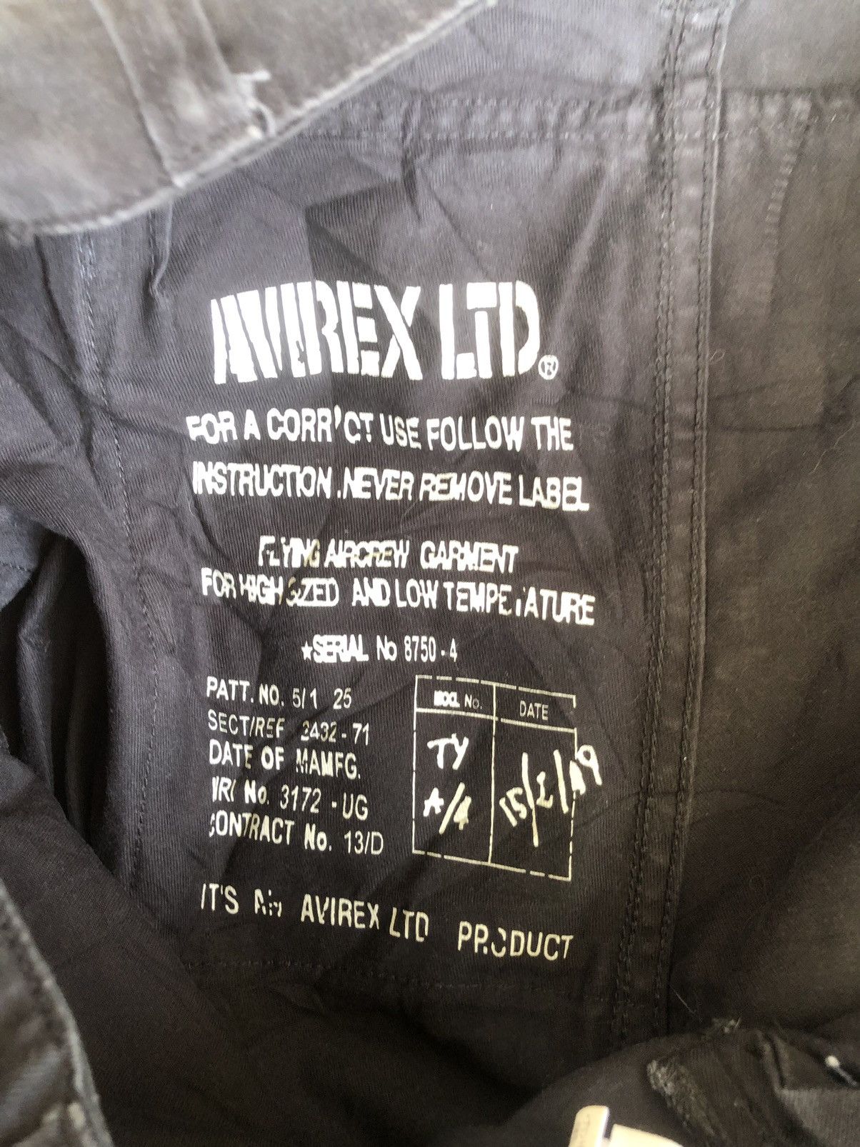 Seditionaries Rare Military Avirex Monkey Pants Flying Aircrew Size US 33 - 13 Thumbnail