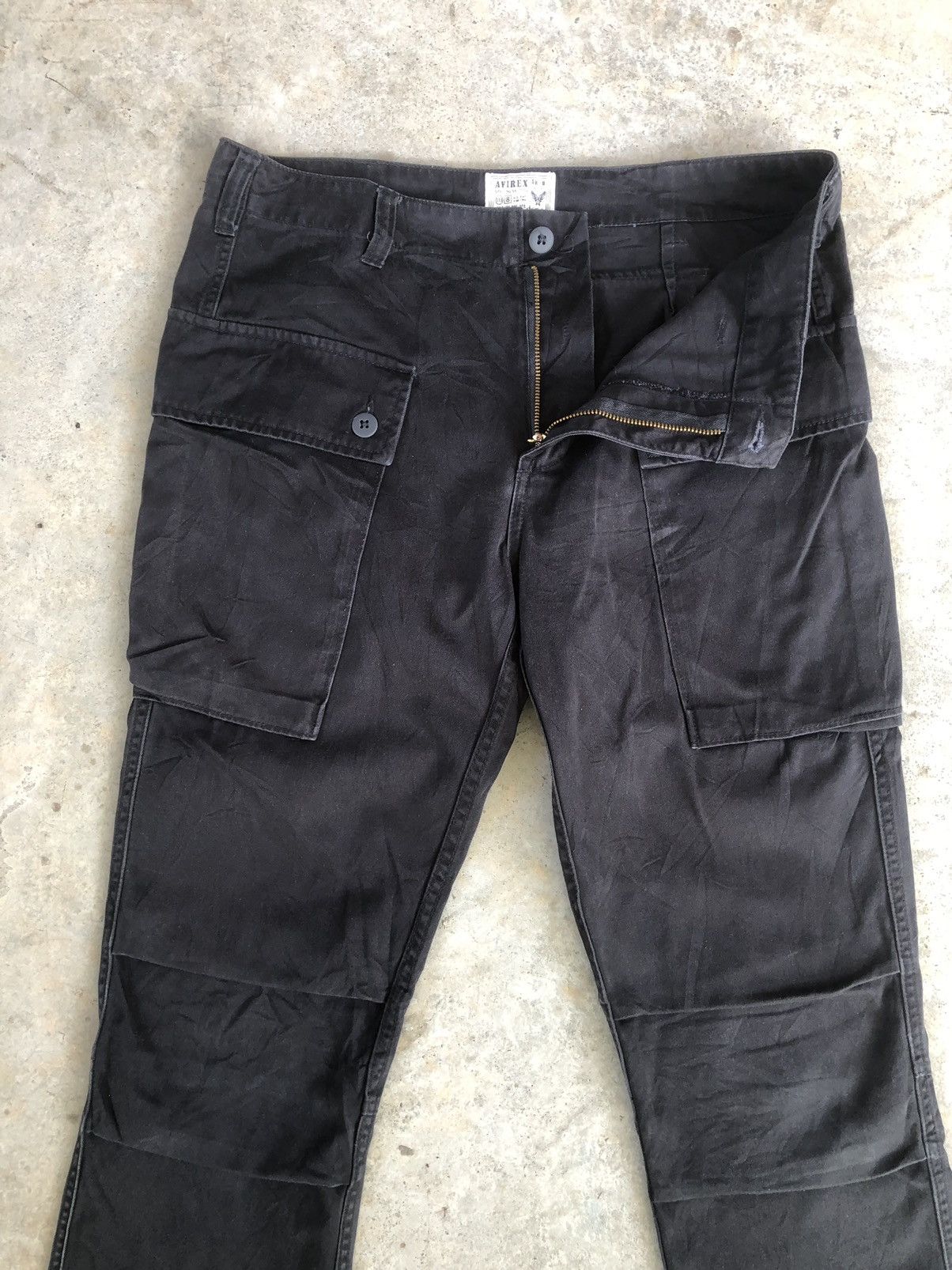 Seditionaries Rare Military Avirex Monkey Pants Flying Aircrew Size US 33 - 4 Thumbnail